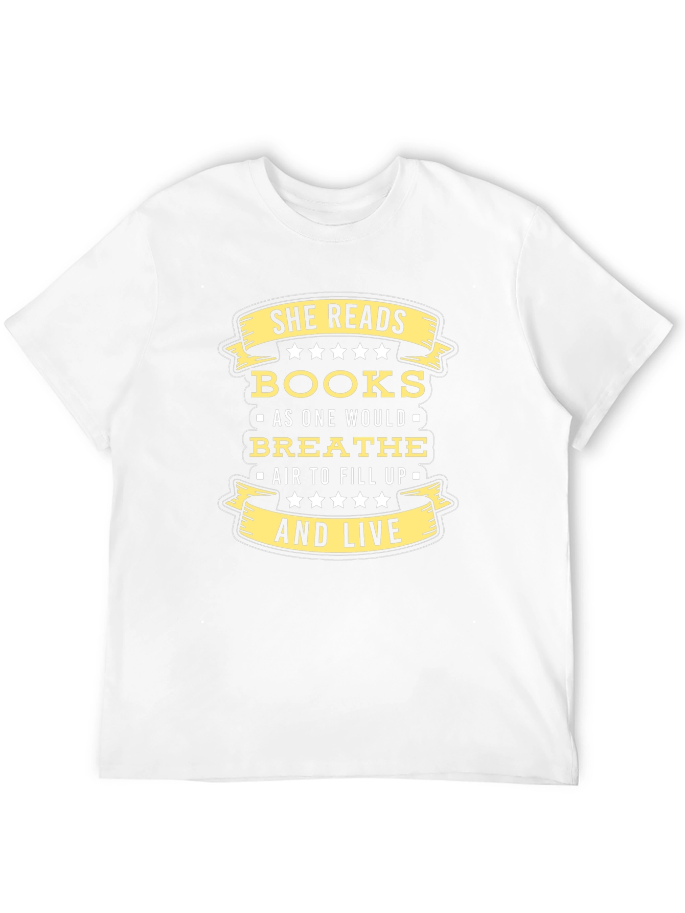 She Reads Books T-Shirt - Reader Apparel