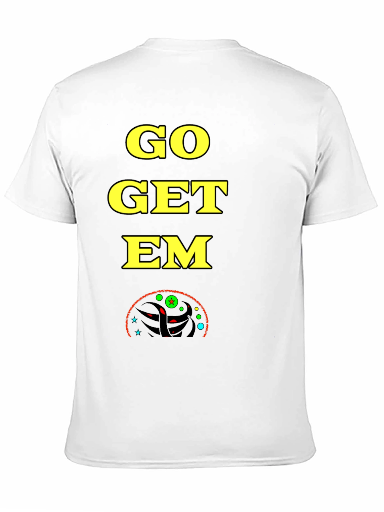 Go Get Em T-Shirt - Black Bold Graphic Tee