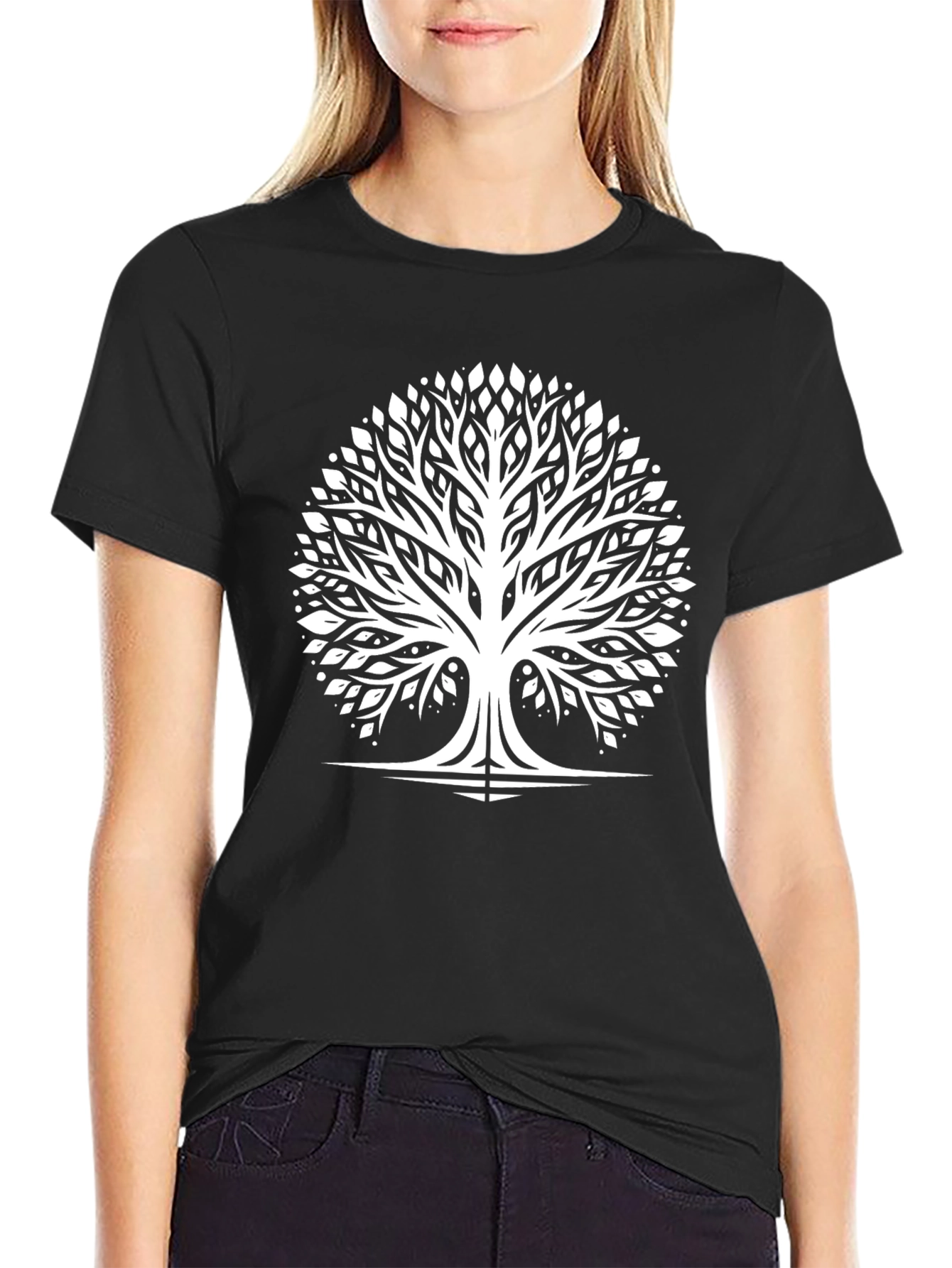 Black Tree of Life Graphic Tee