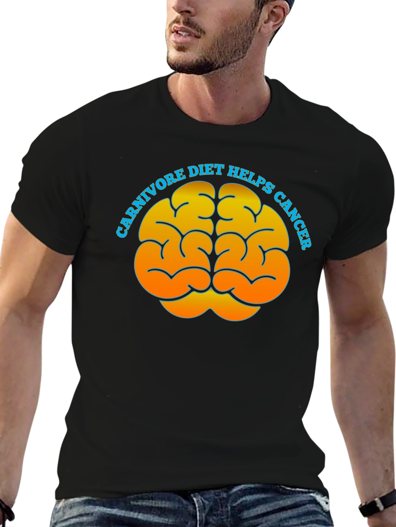 Carnivore Diet Brain T-Shirt