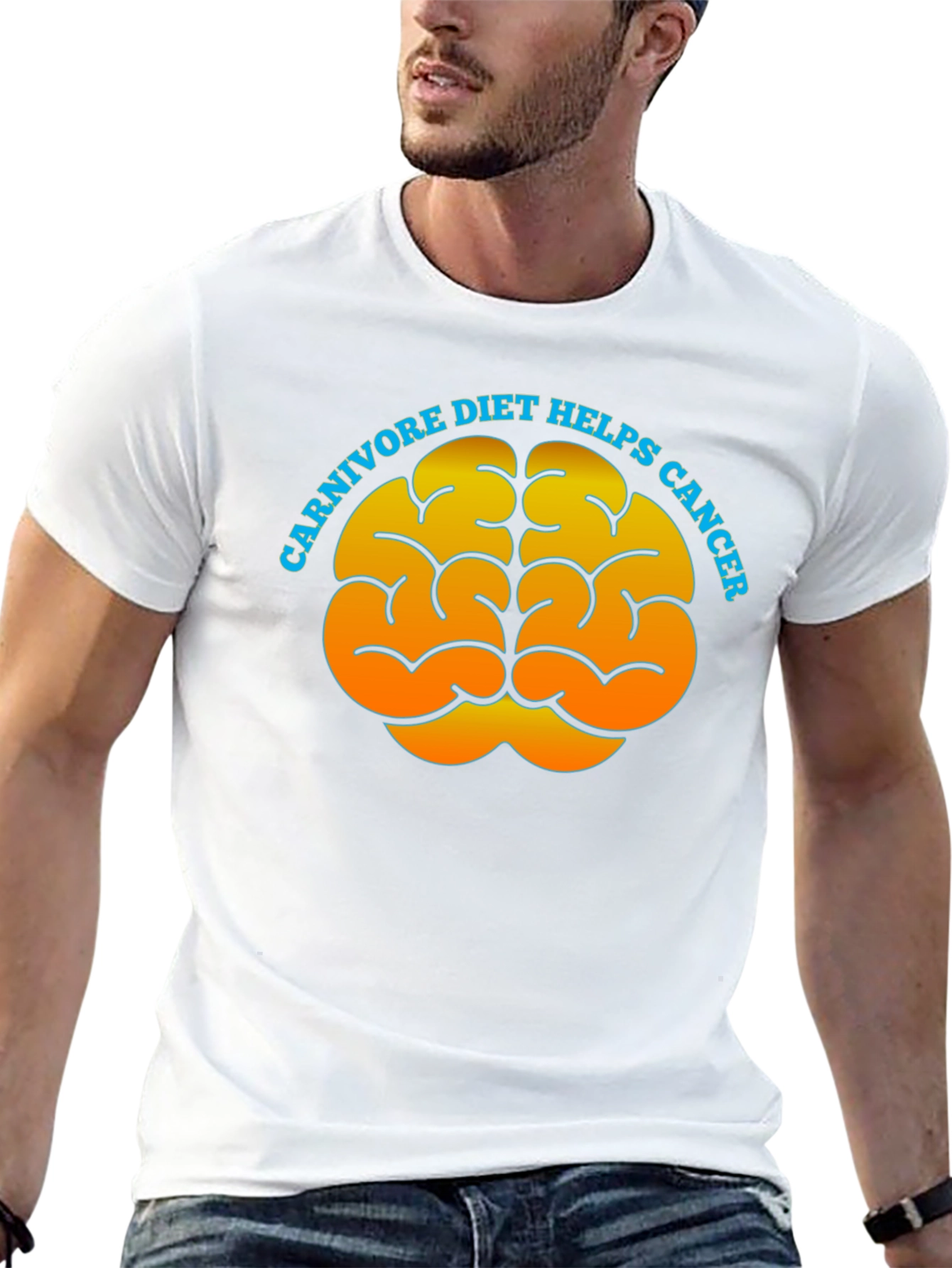 Carnivore Diet Brain T-Shirt