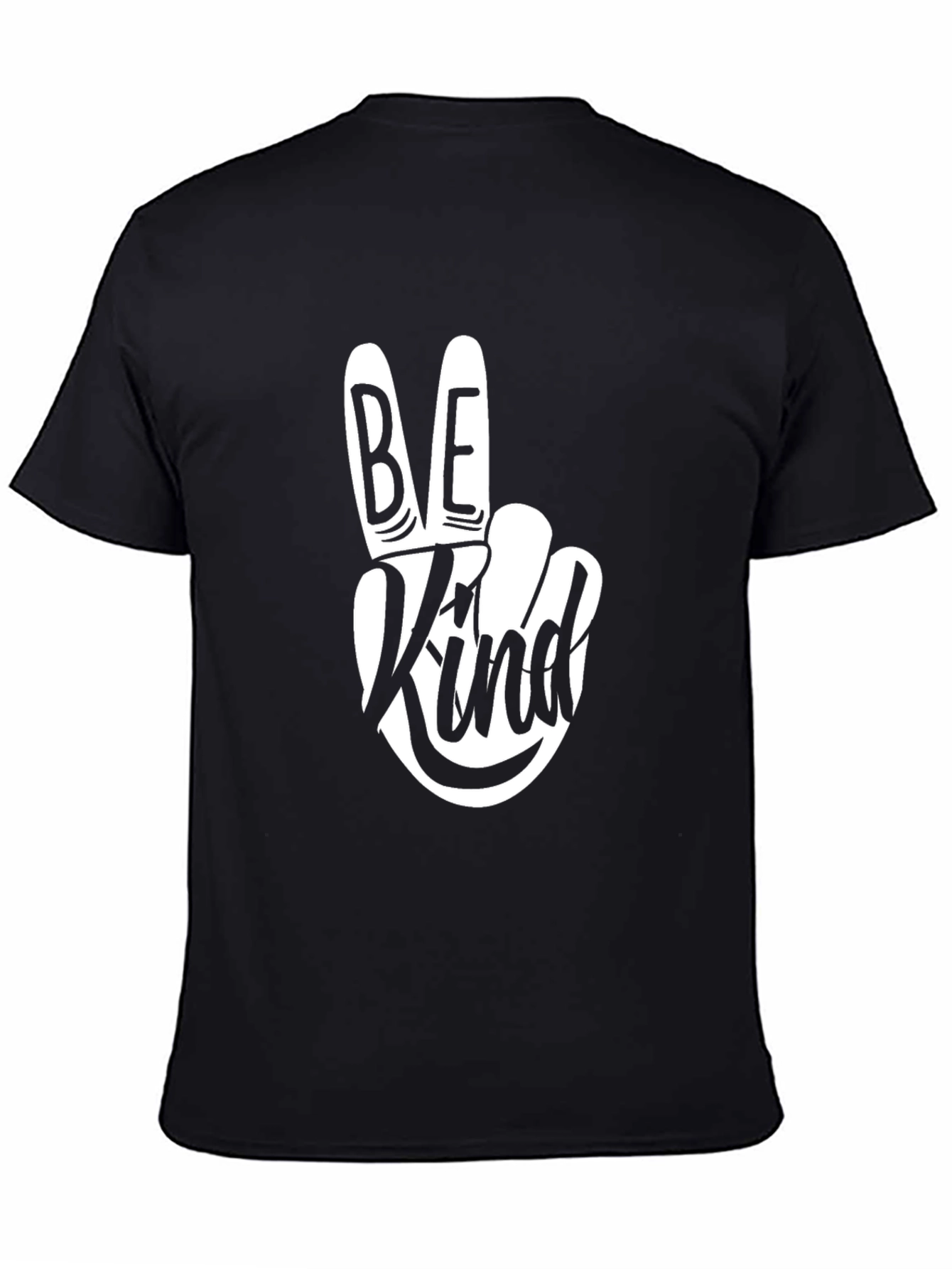 Be Kind Graphic Tee - Stylish Peace Sign Shirt