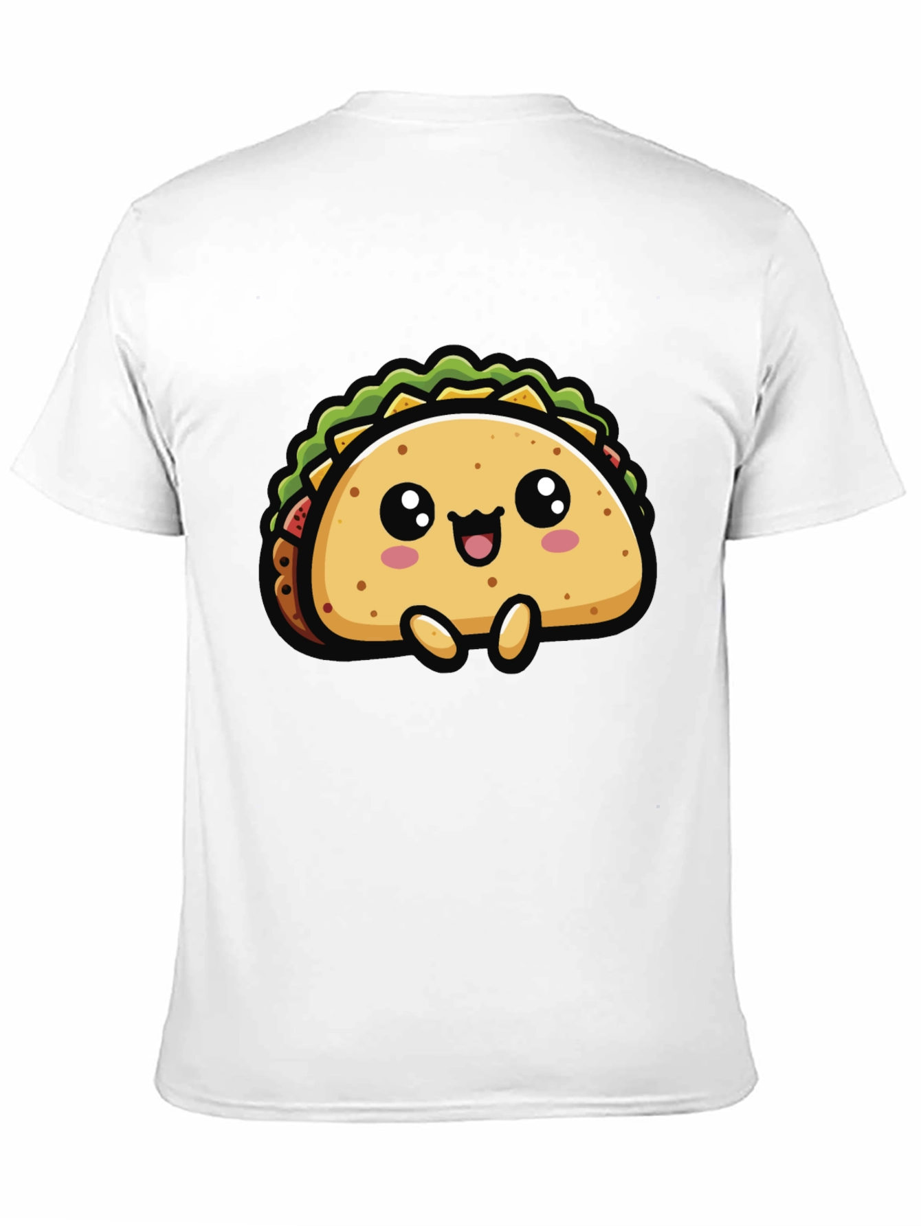Cute Taco Graphic T-Shirt - Fun Foodie Tee