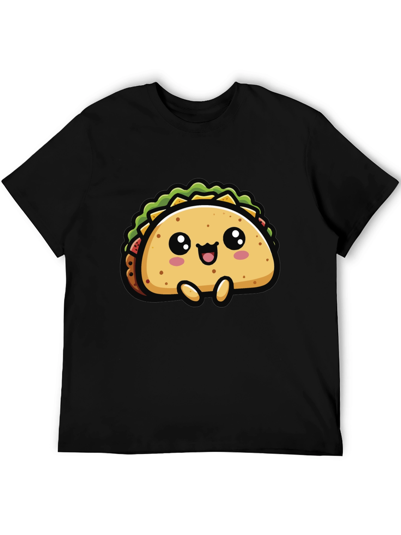 Cute Taco Graphic T-Shirt - Fun Foodie Tee