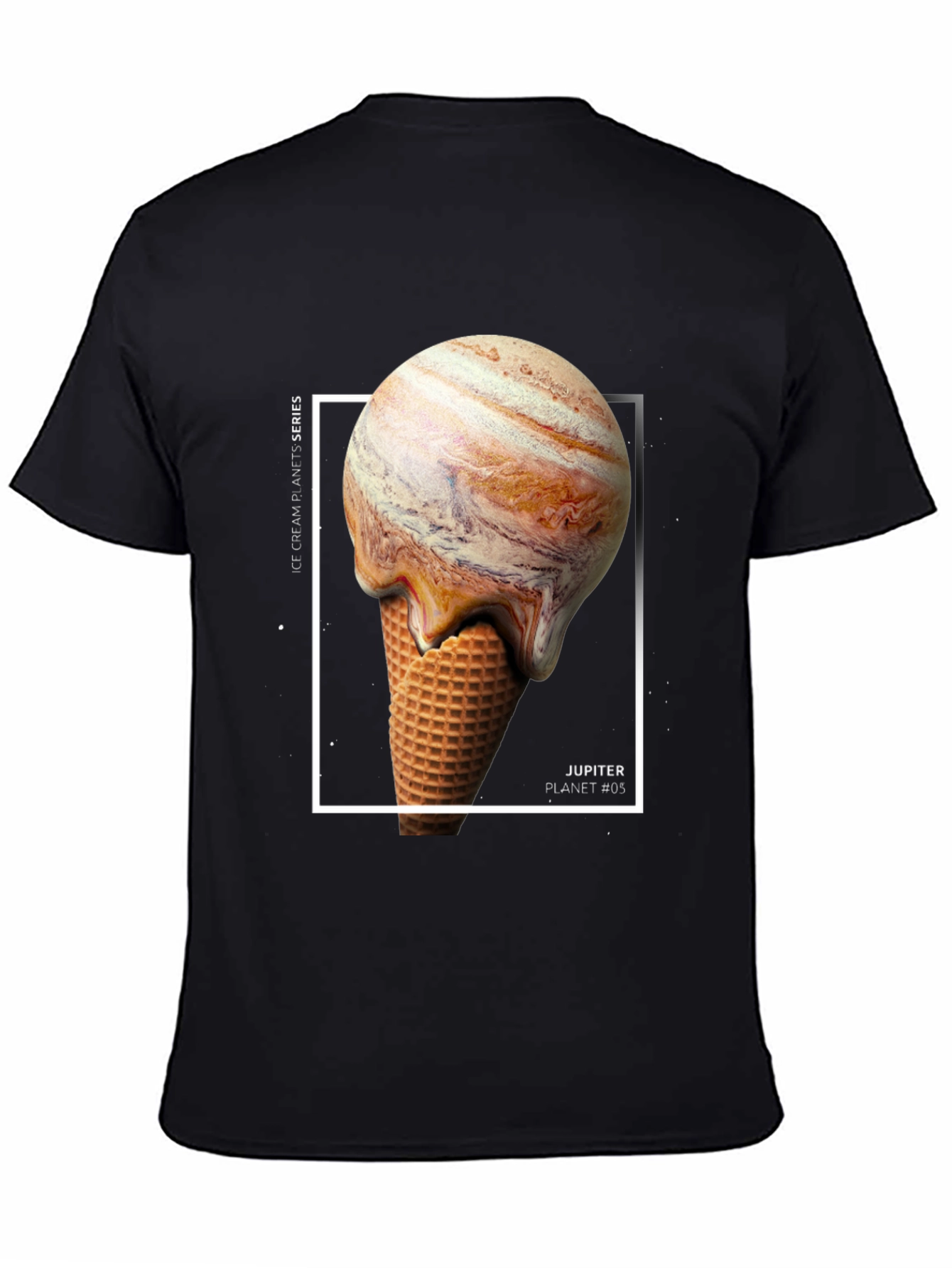 Jupiter Ice Cream Planets T-Shirt - Unique Graphic Tee