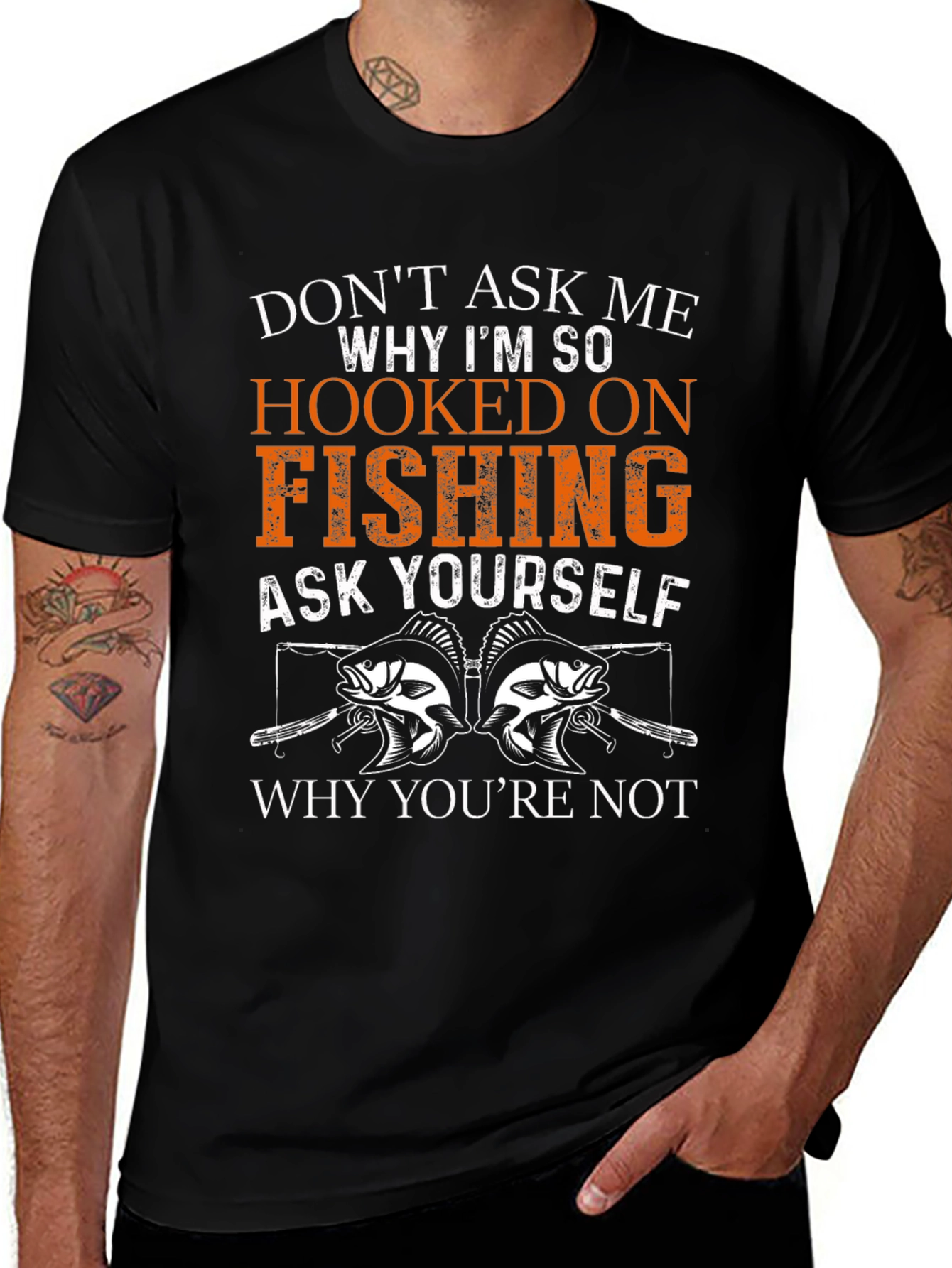 Hooked on Fishing T-Shirt