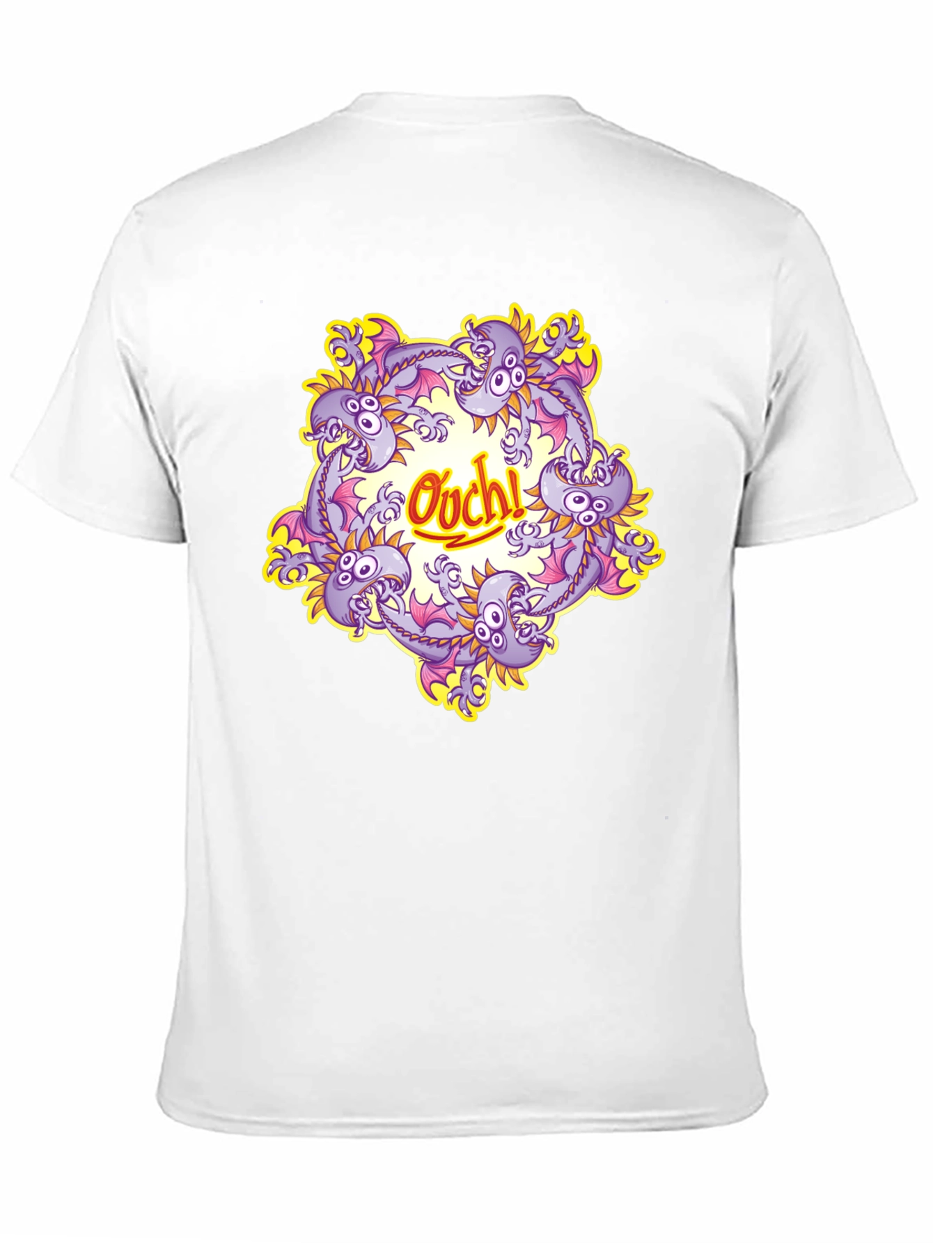 Ouch! Dragon T-Shirt - Black