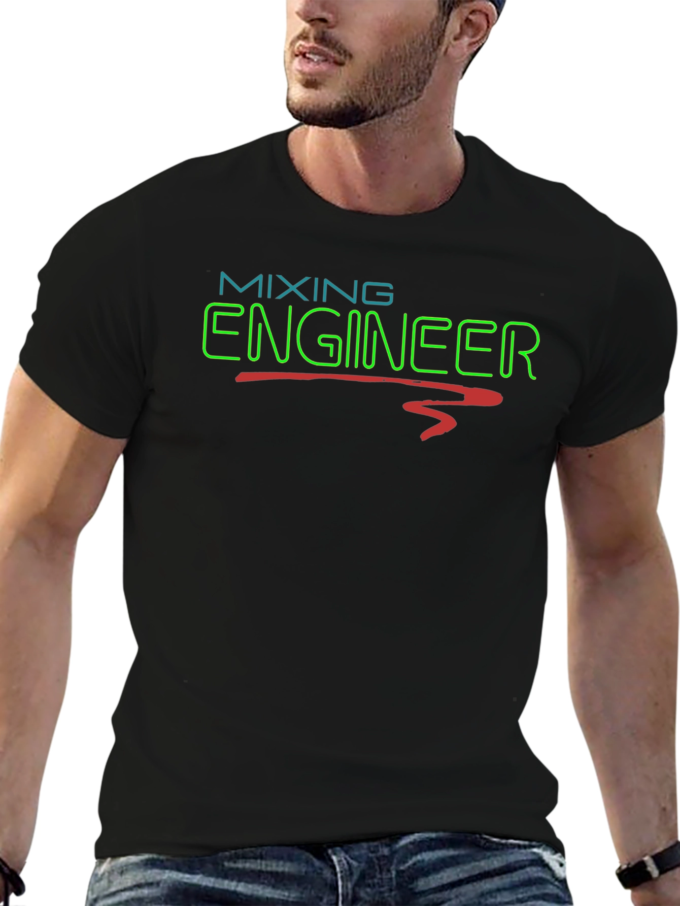 Mixing Engineer Graphic T-Shirt - Music Production