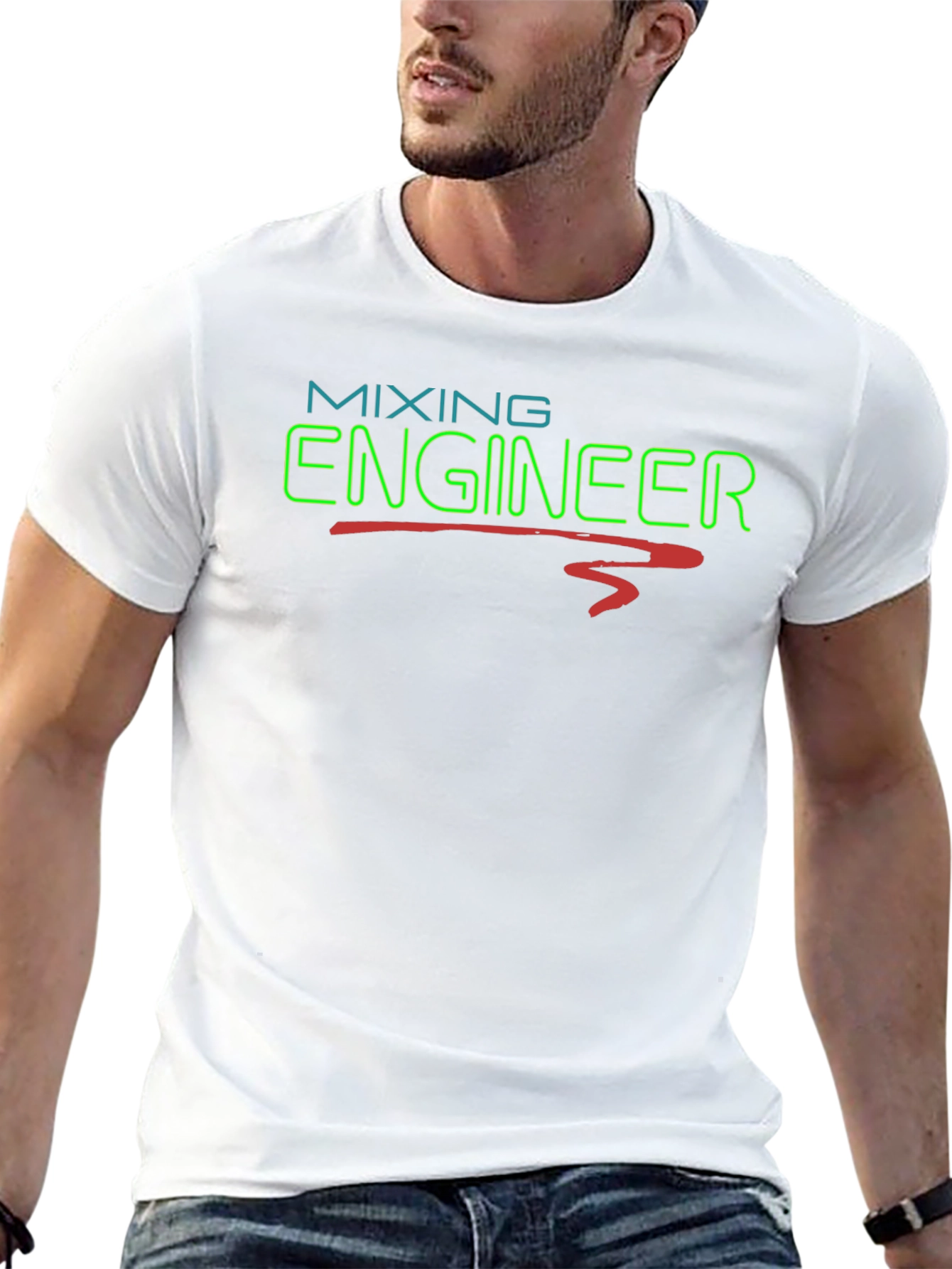 Mixing Engineer Graphic T-Shirt - Music Production