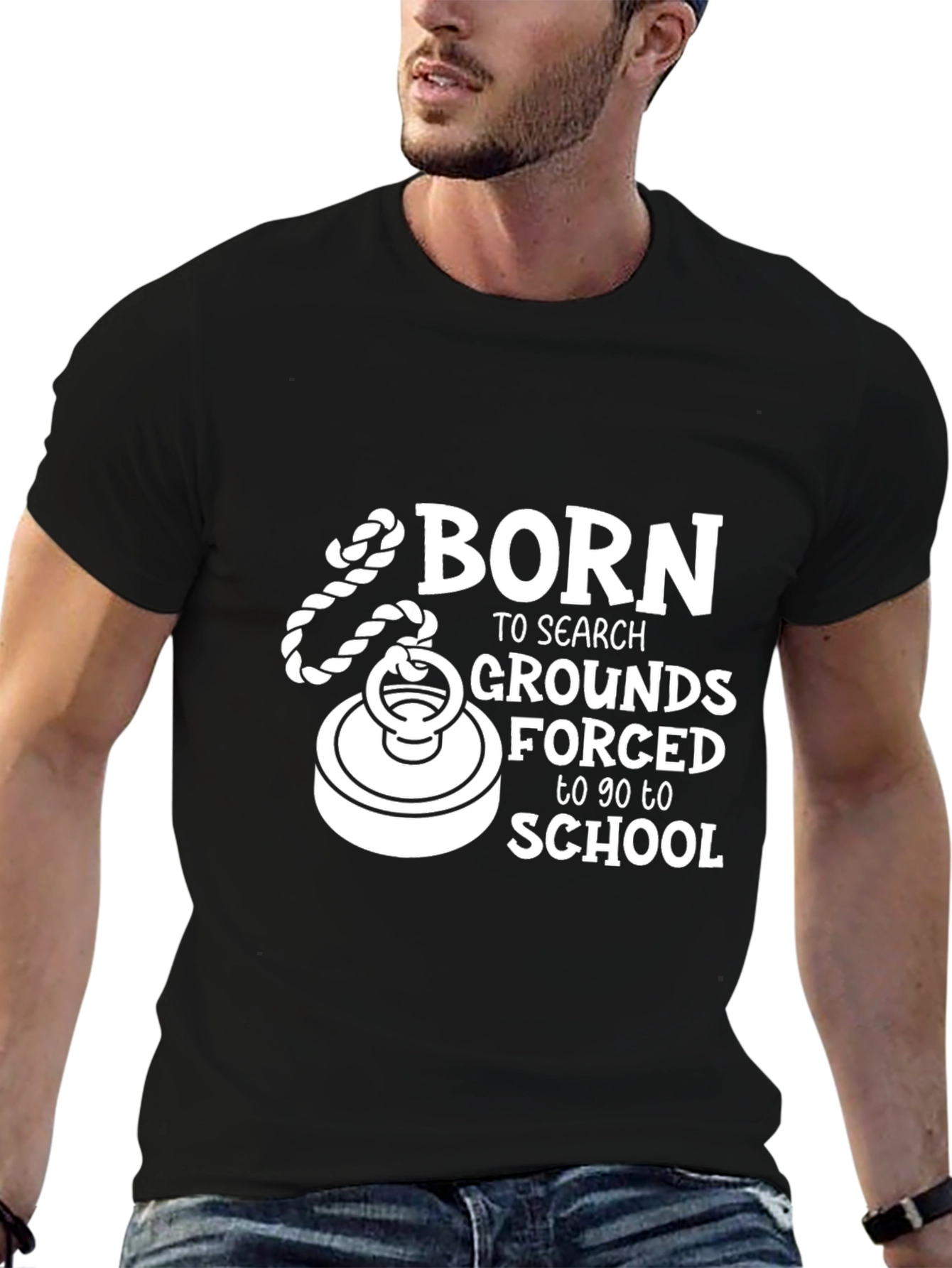 Born To Search Grounds T-Shirt