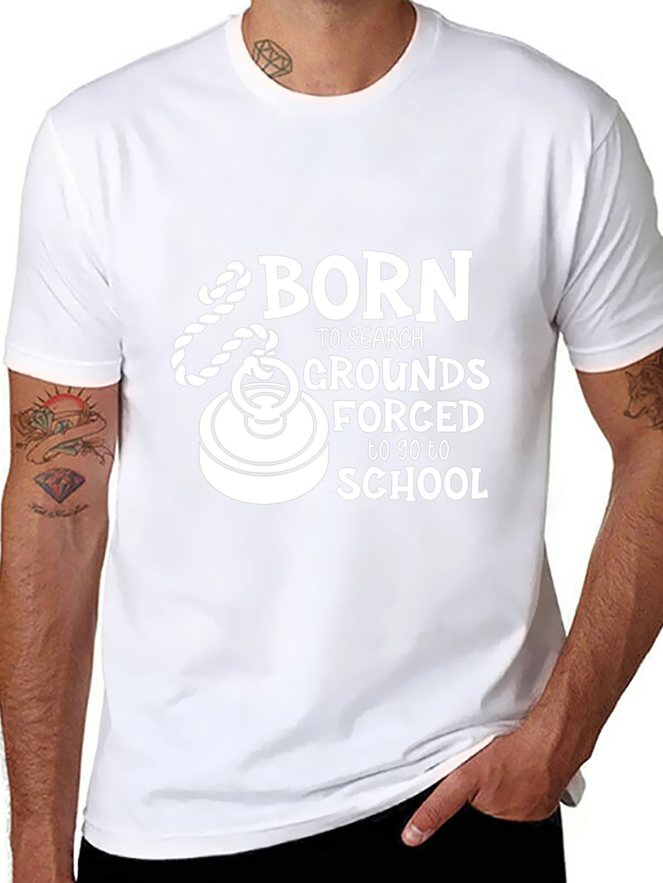 Born To Search Grounds T-Shirt