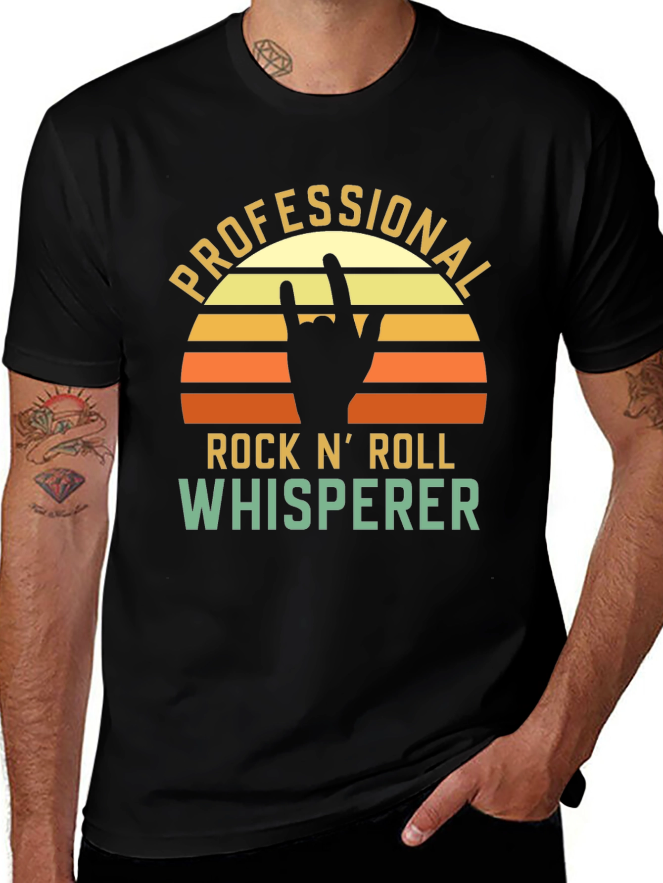 Rock N Roll Whisperer Graphic T-Shirt