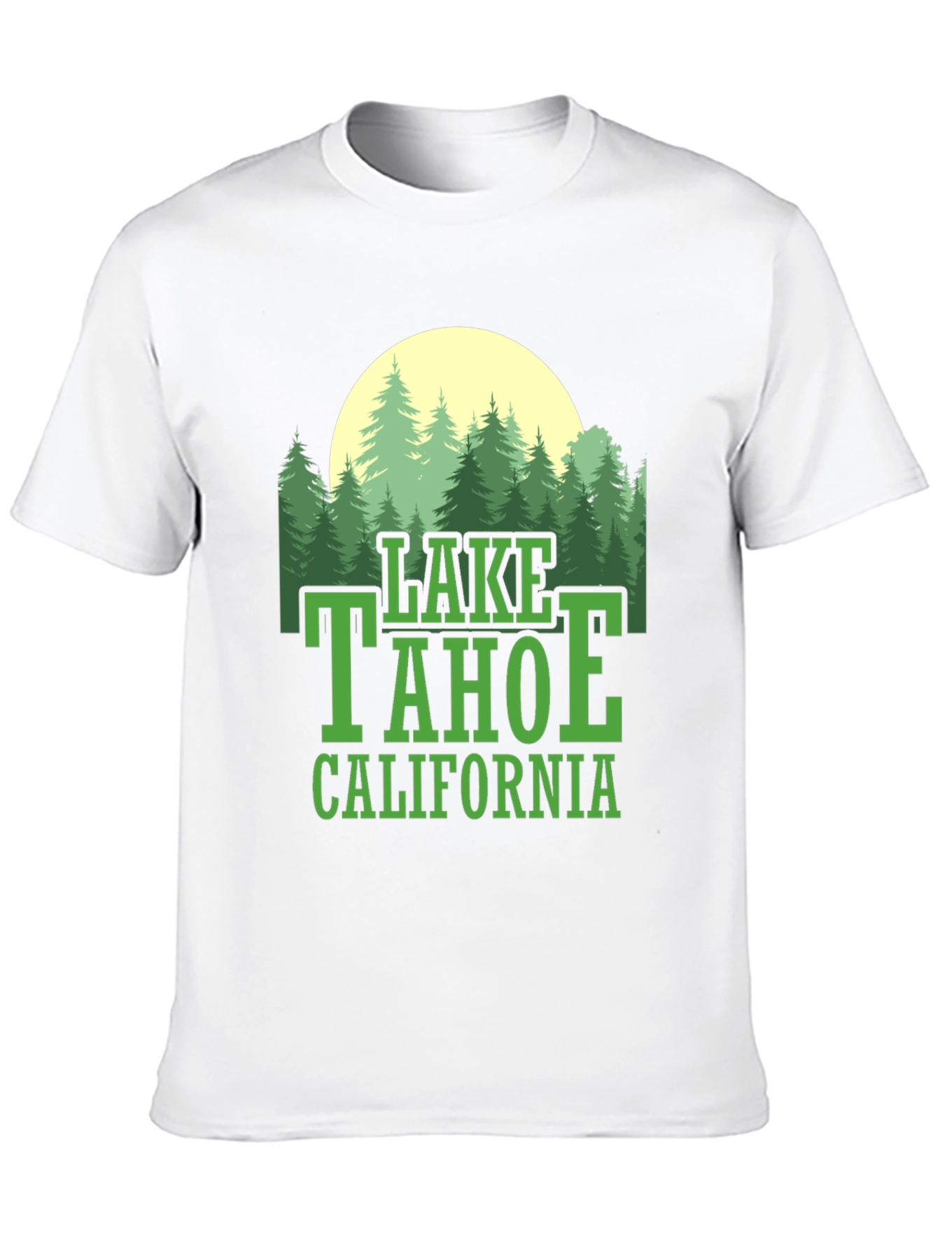 Lake Tahoe California Graphic T-Shirt - Nature Scene