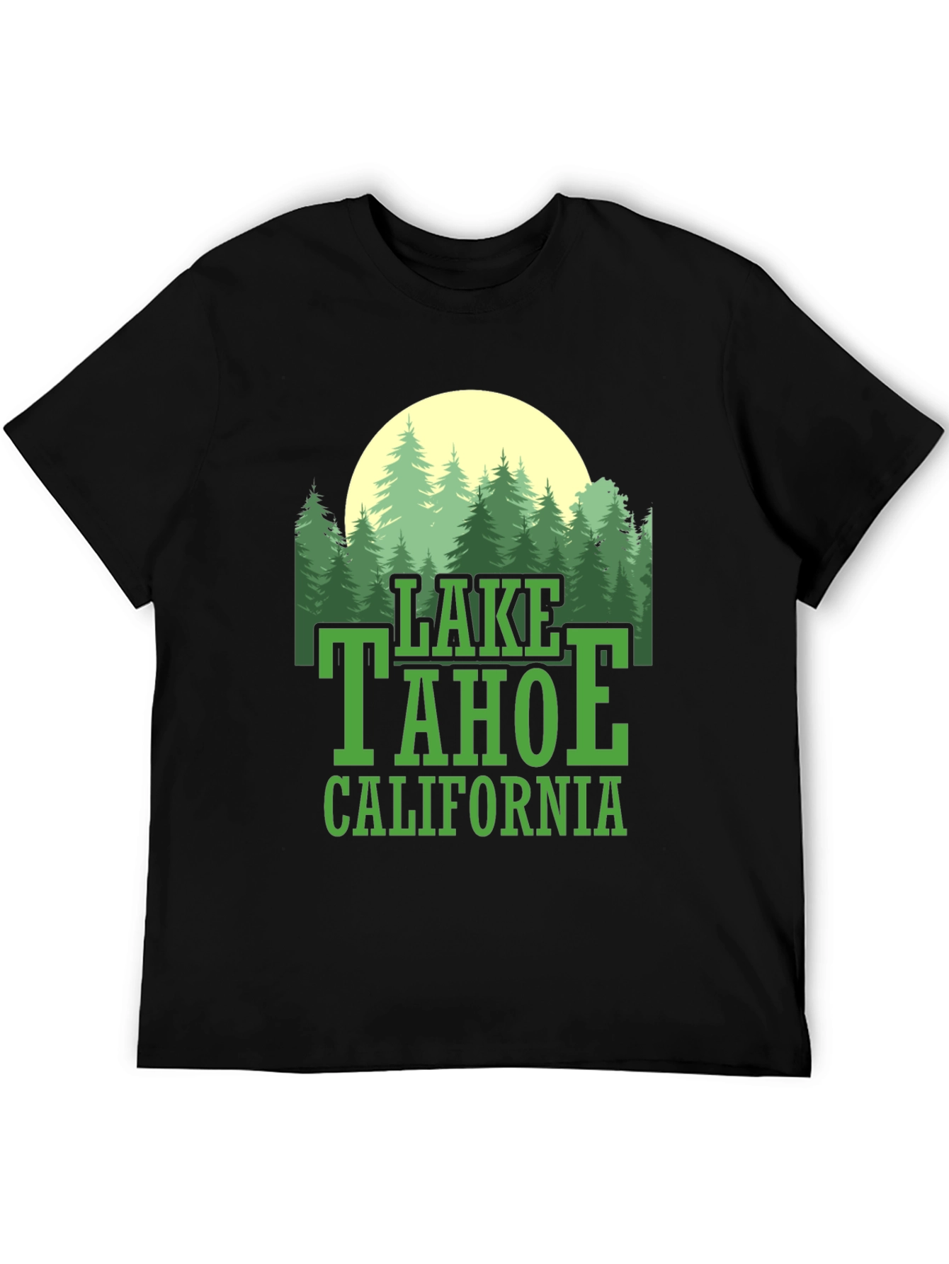 Lake Tahoe California Graphic T-Shirt - Nature Scene