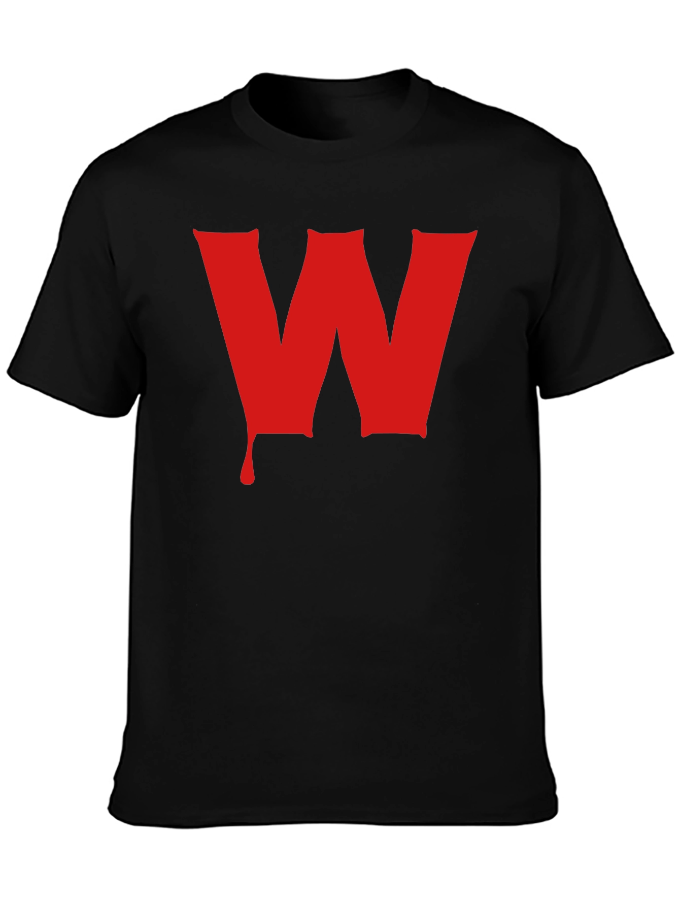 Bloody Red W Black T-Shirt