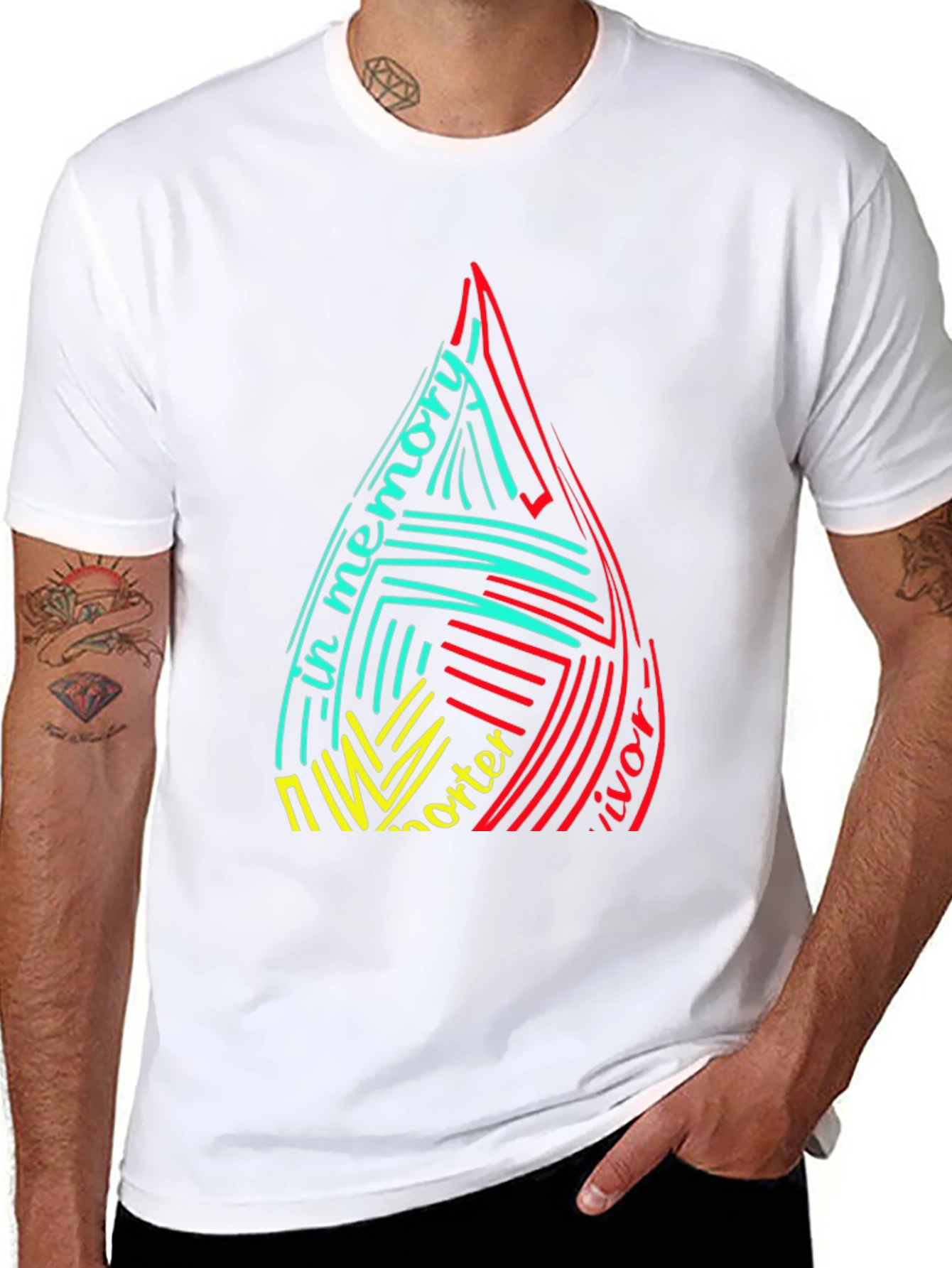 In Memory Survivor Graphic Tee