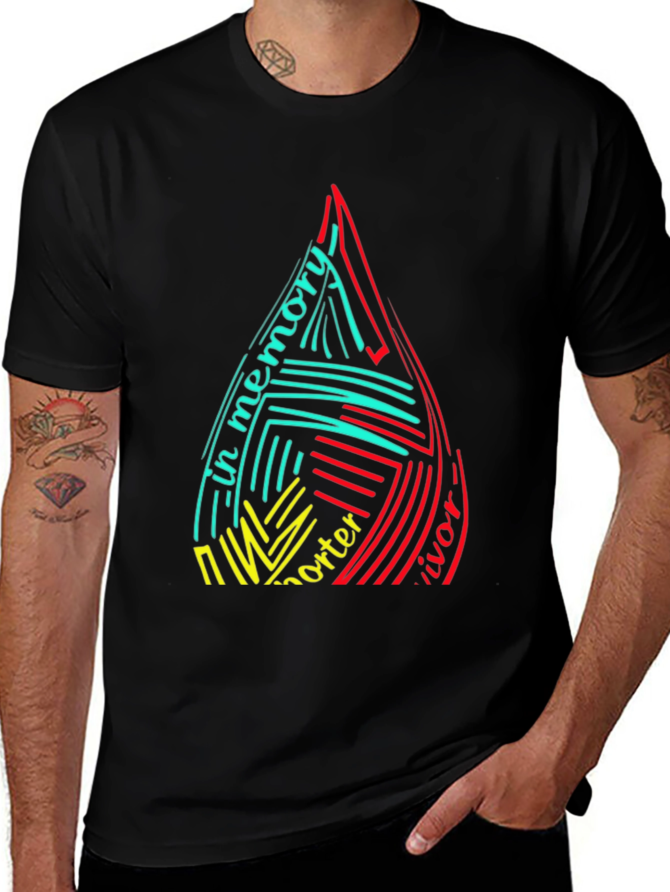 In Memory Survivor Graphic Tee