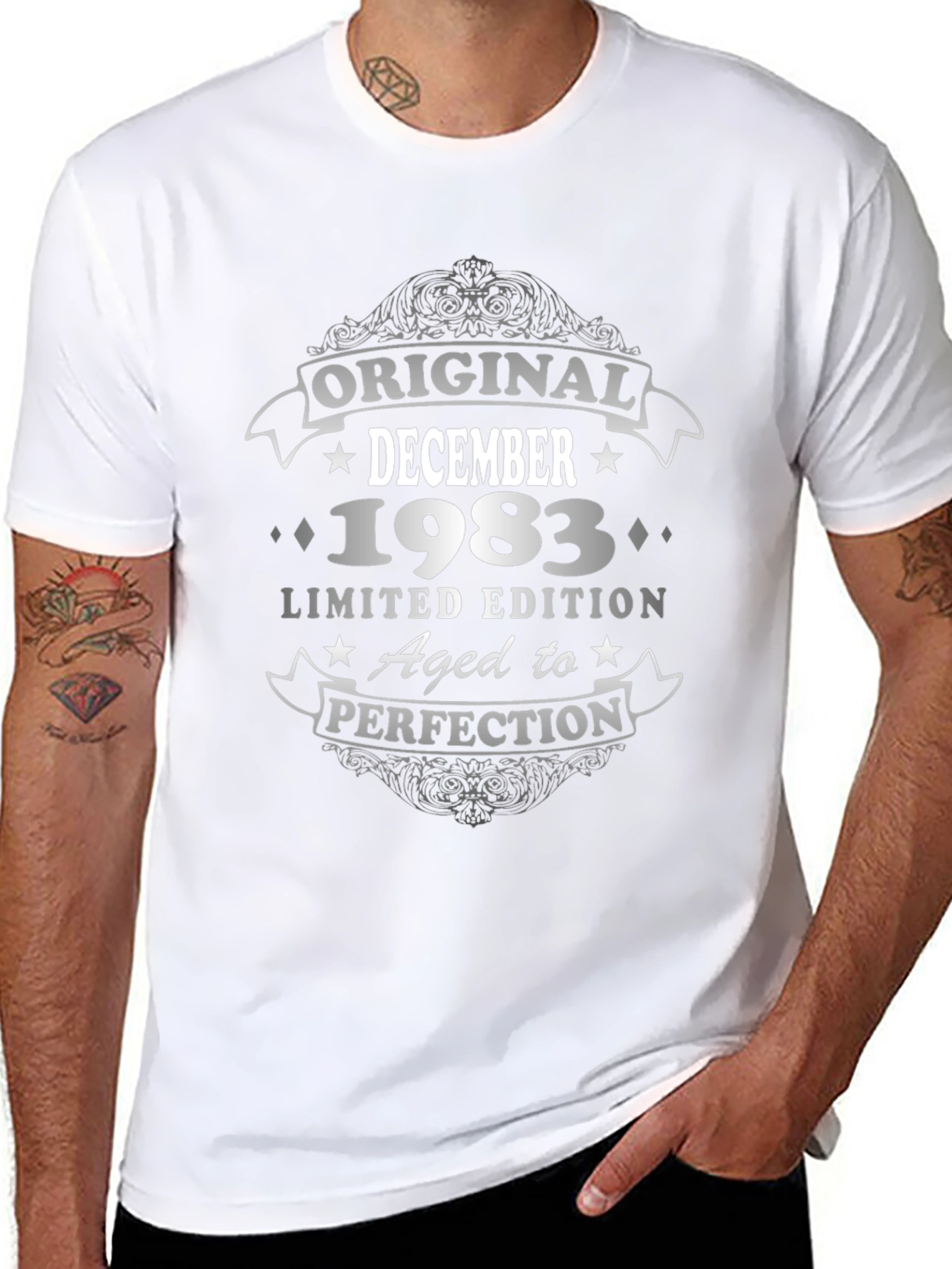 December 1983 Limited Edition Aged To Perfection T-Shirt