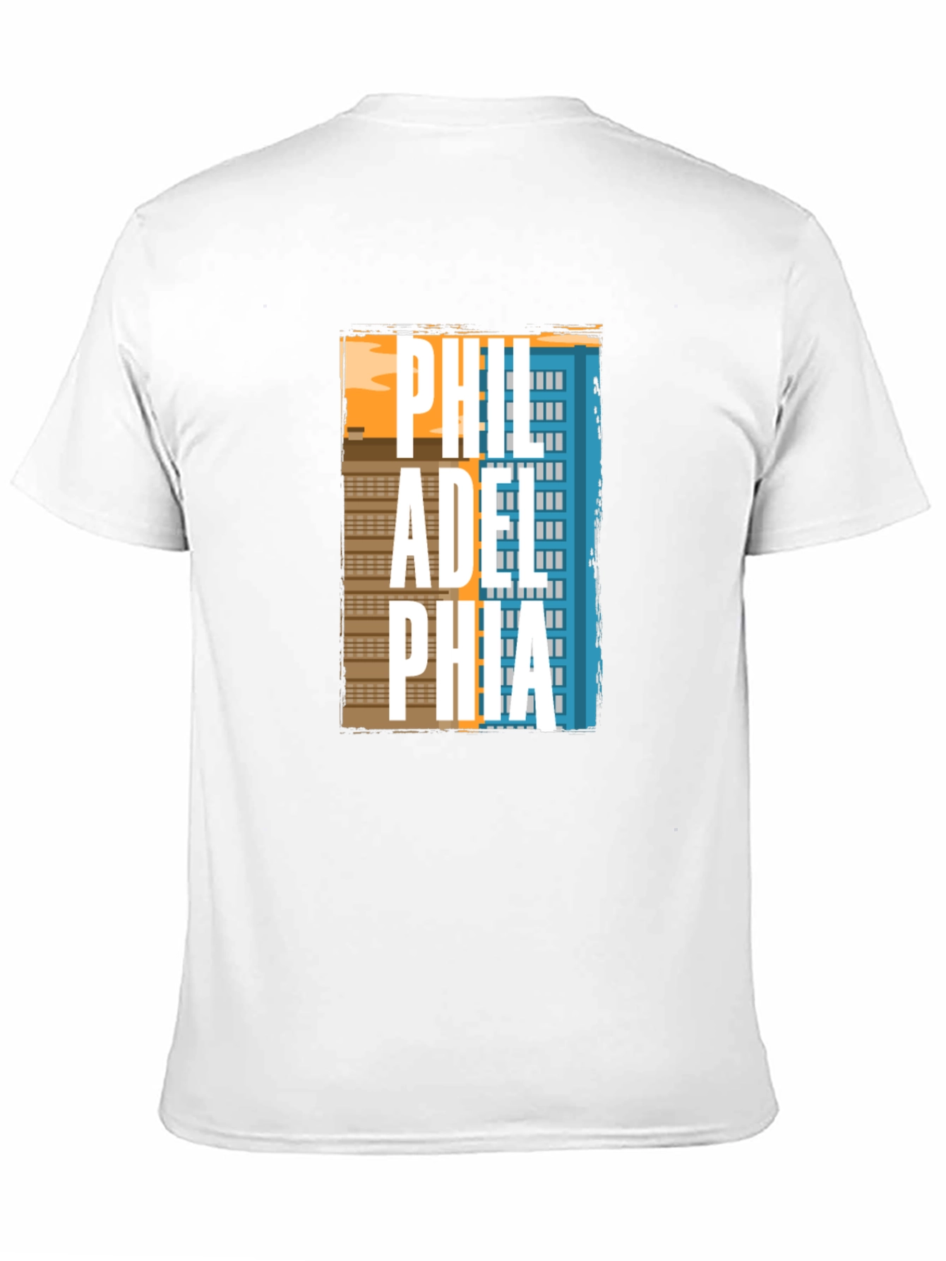 Philadelphia Skyline T-Shirt - Cityscape Design