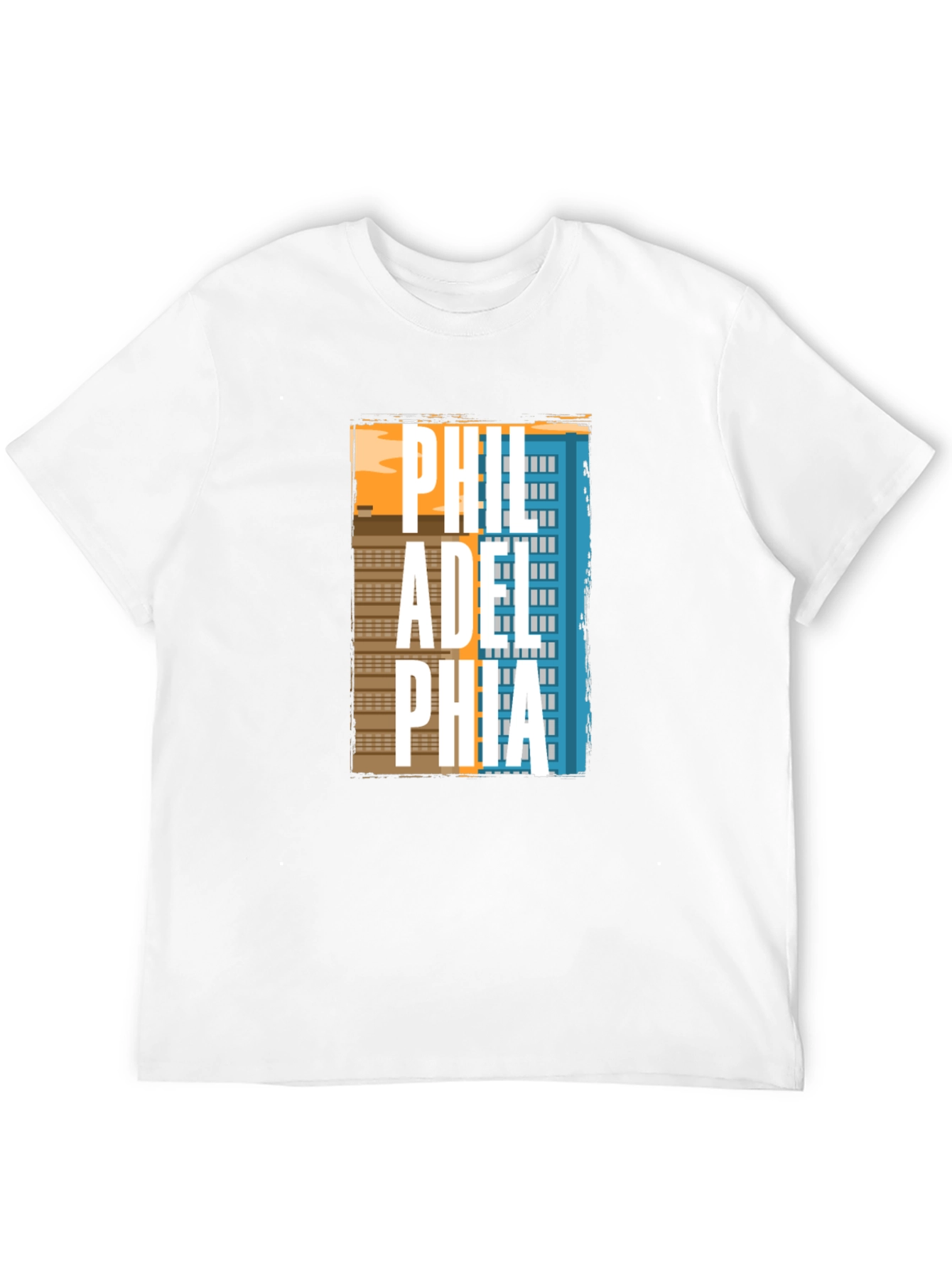 Philadelphia Skyline T-Shirt - Cityscape Design
