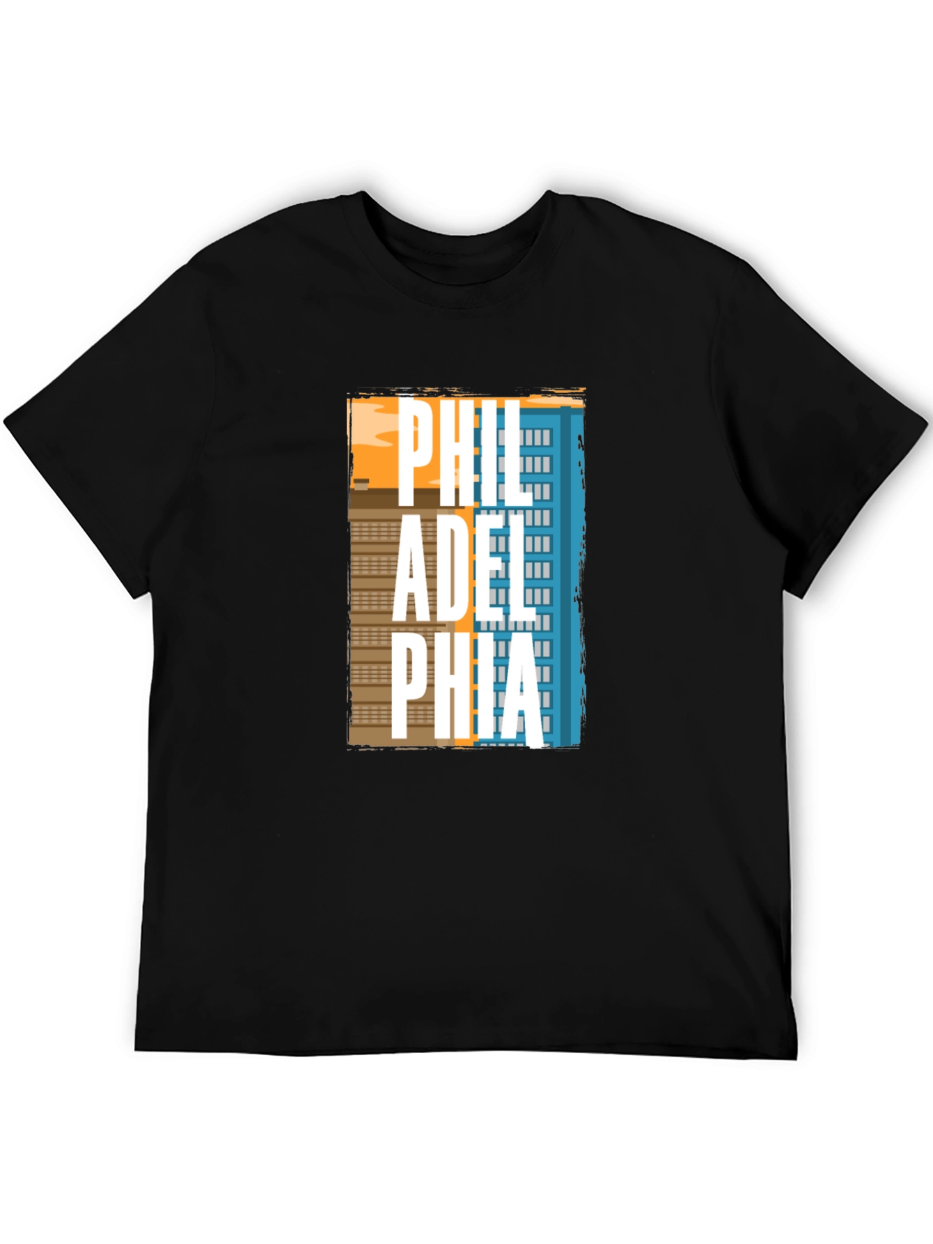 Philadelphia Skyline T-Shirt - Cityscape Design