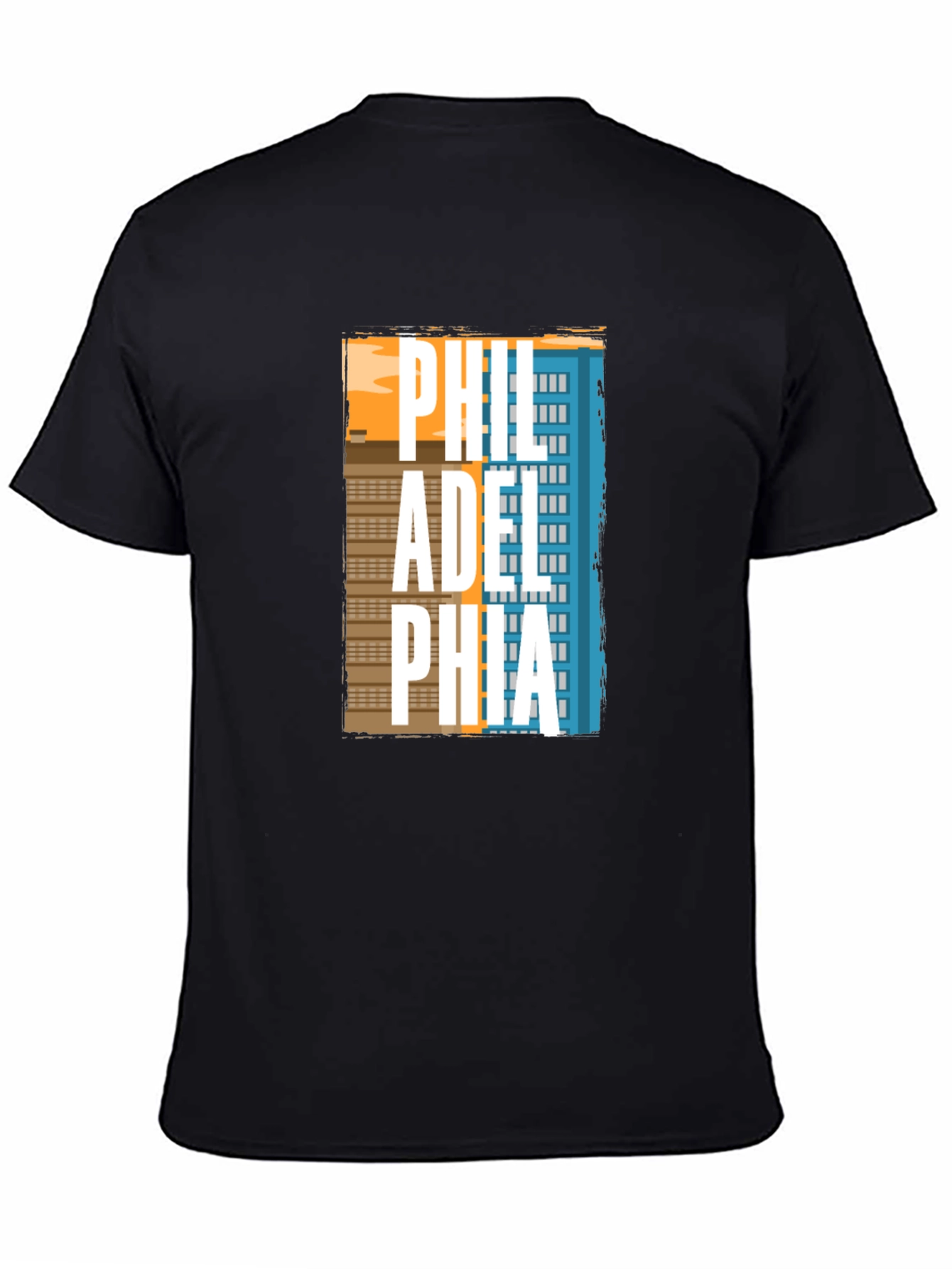 Philadelphia Skyline T-Shirt - Cityscape Design