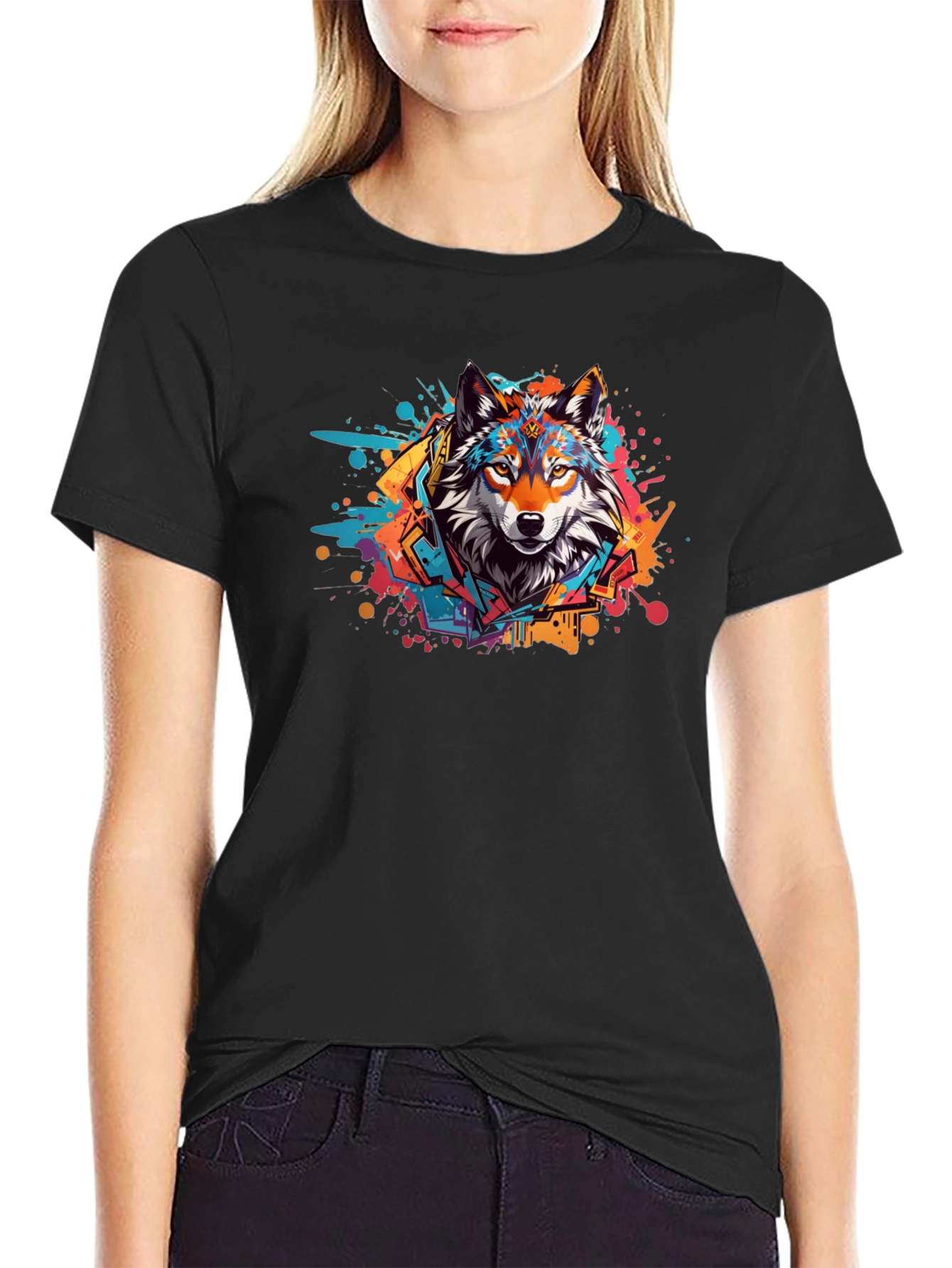 Urban Wolf Graphic Tee - Bold Street Style