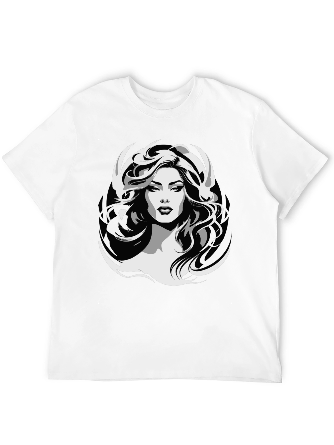 Graphic Print T-Shirt - Woman Design