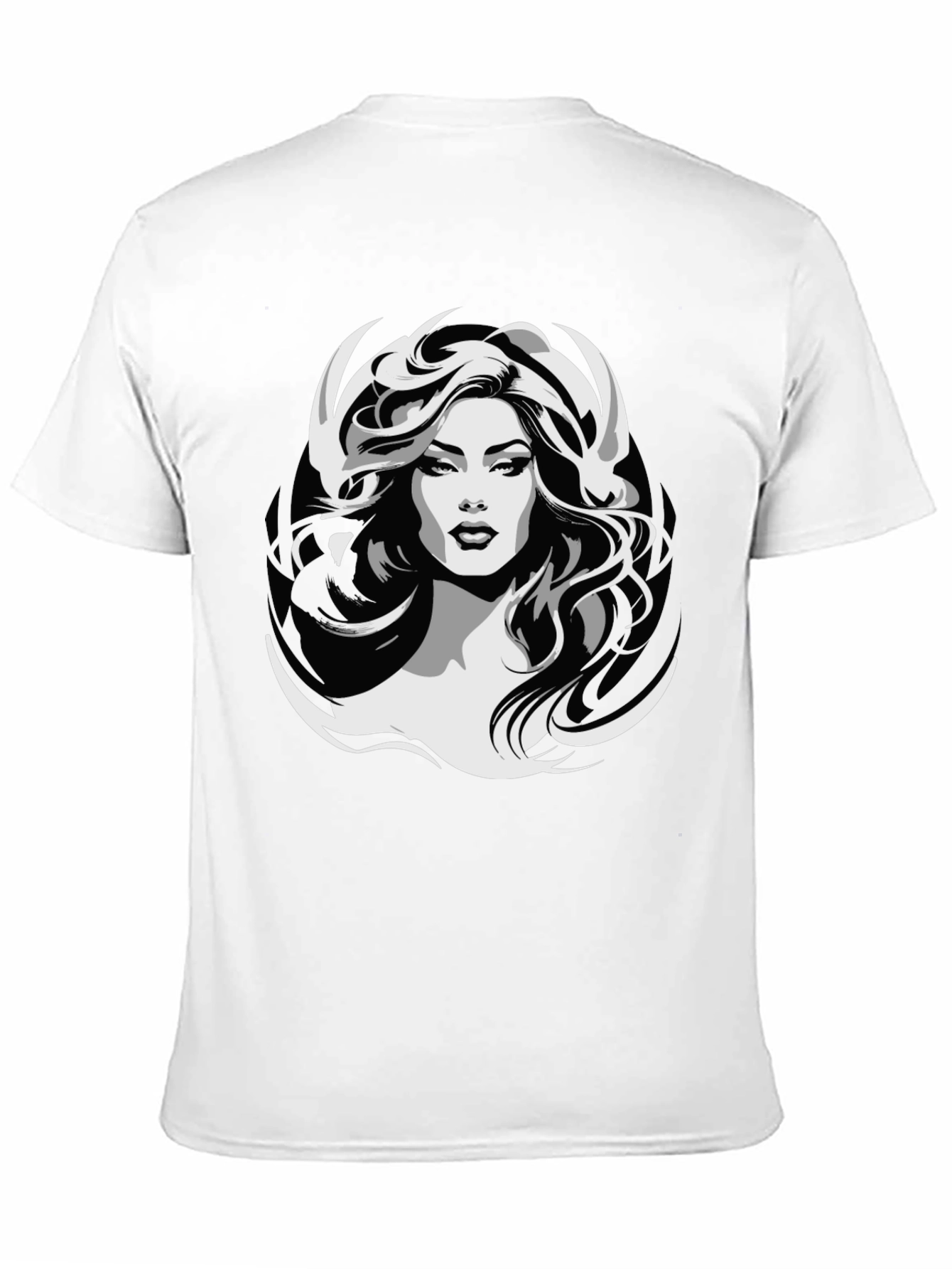 Graphic Print T-Shirt - Woman Design