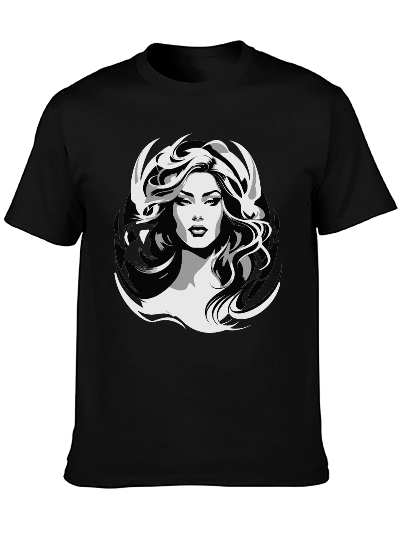 Graphic Print T-Shirt - Woman Design