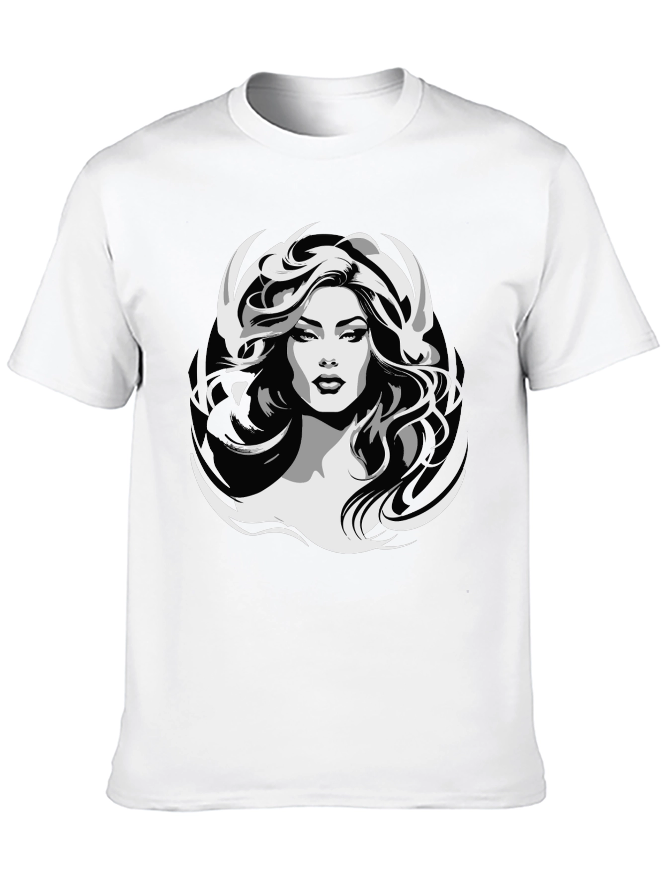Graphic Print T-Shirt - Woman Design