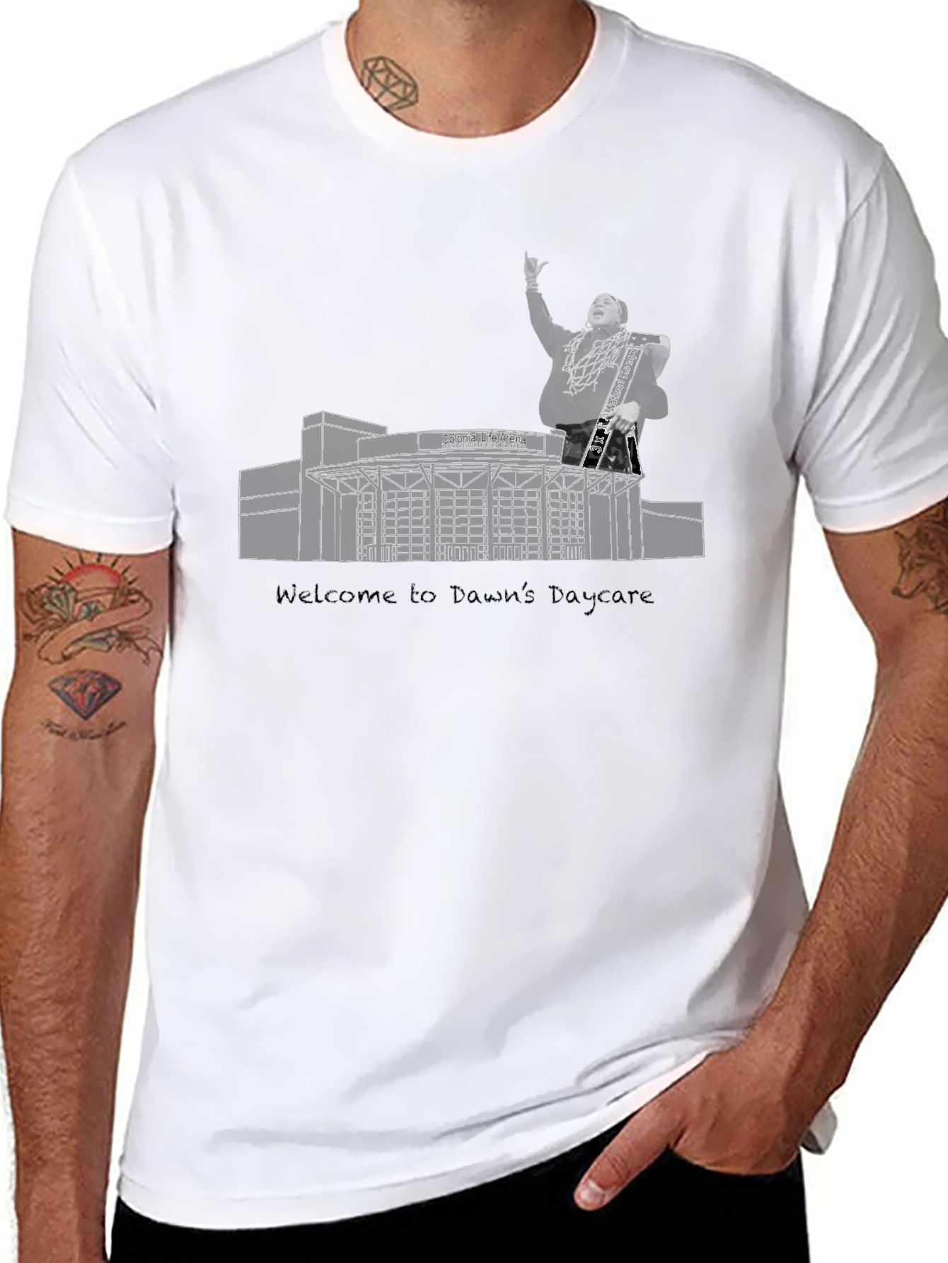 Dawns Daycare T-Shirt - Unique Design