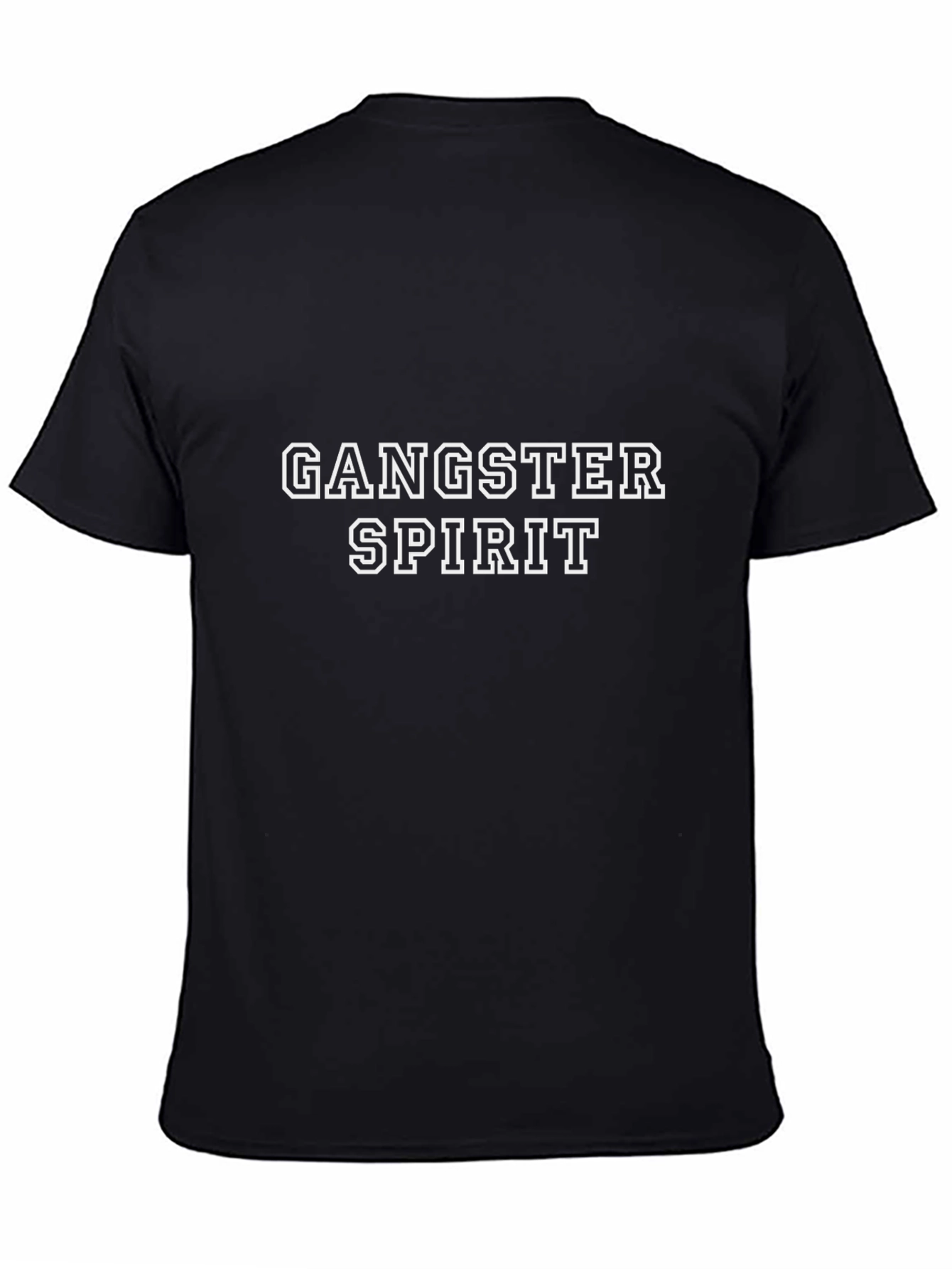 Gangster Spirit Black T-Shirt