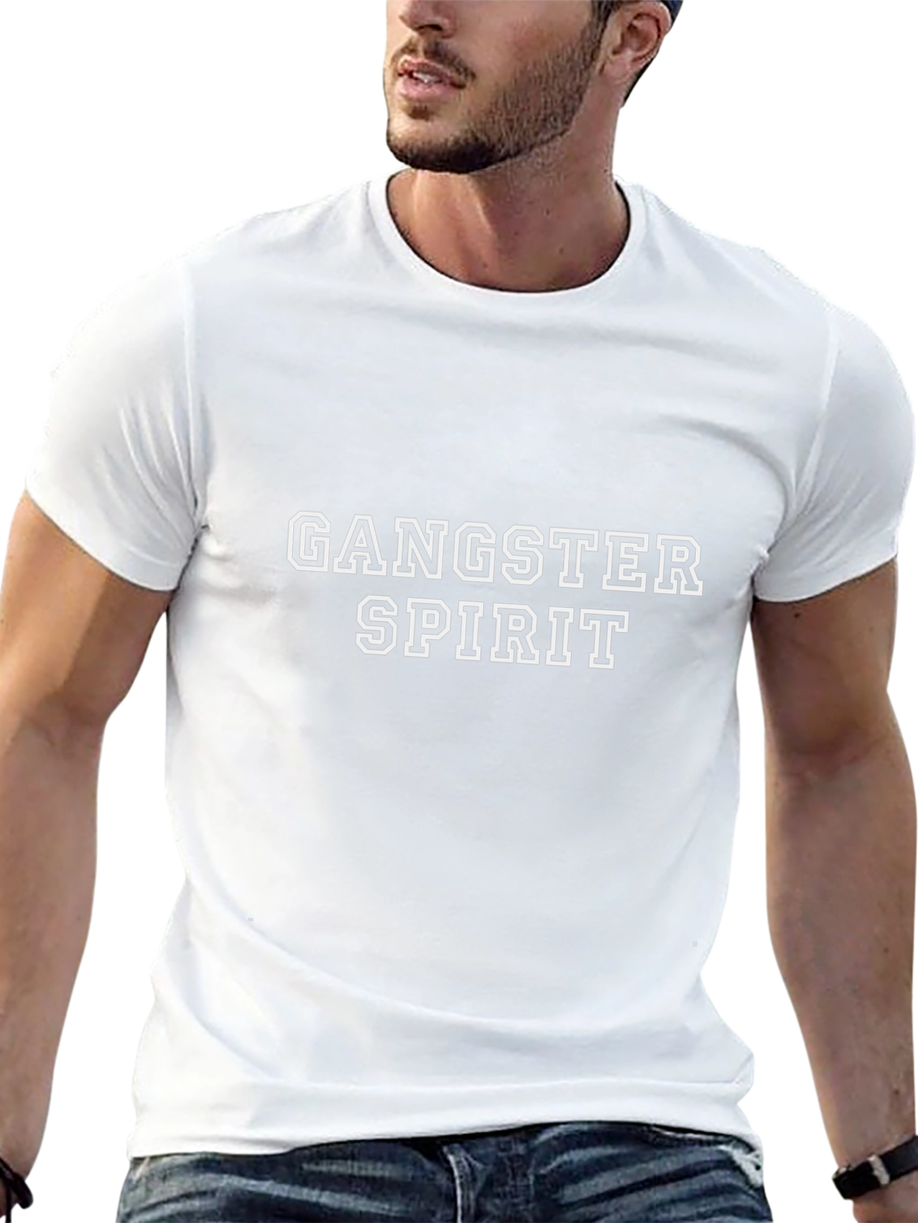 Gangster Spirit Black T-Shirt