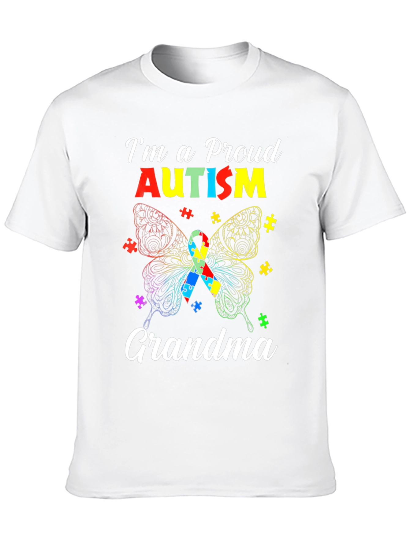 Proud Autism Grandma T-Shirt