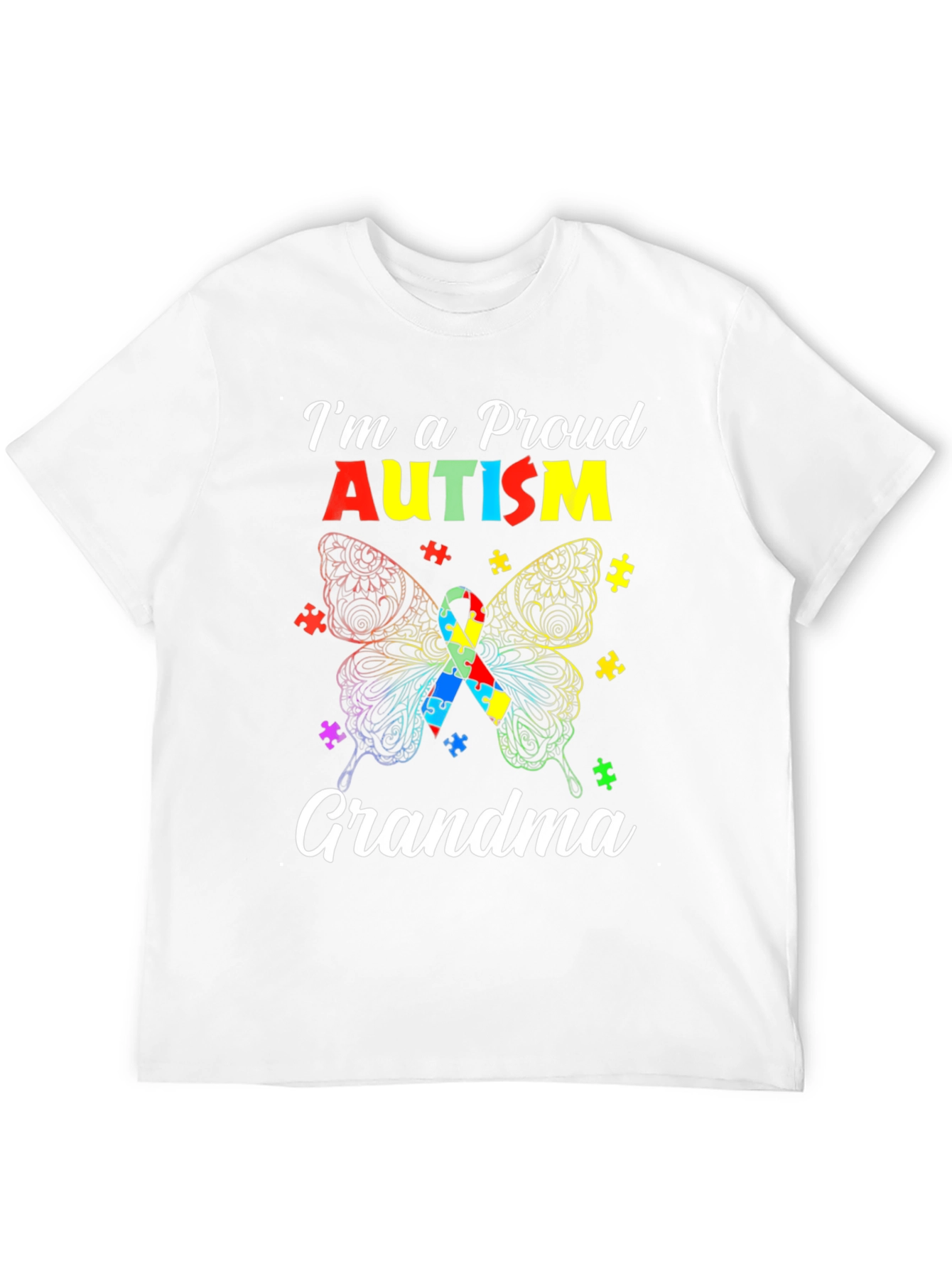 Proud Autism Grandma T-Shirt