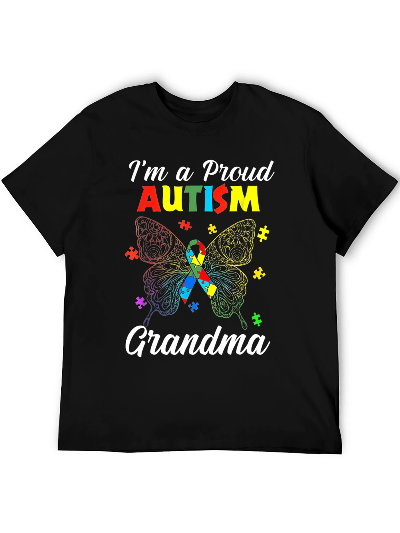Proud Autism Grandma T-Shirt