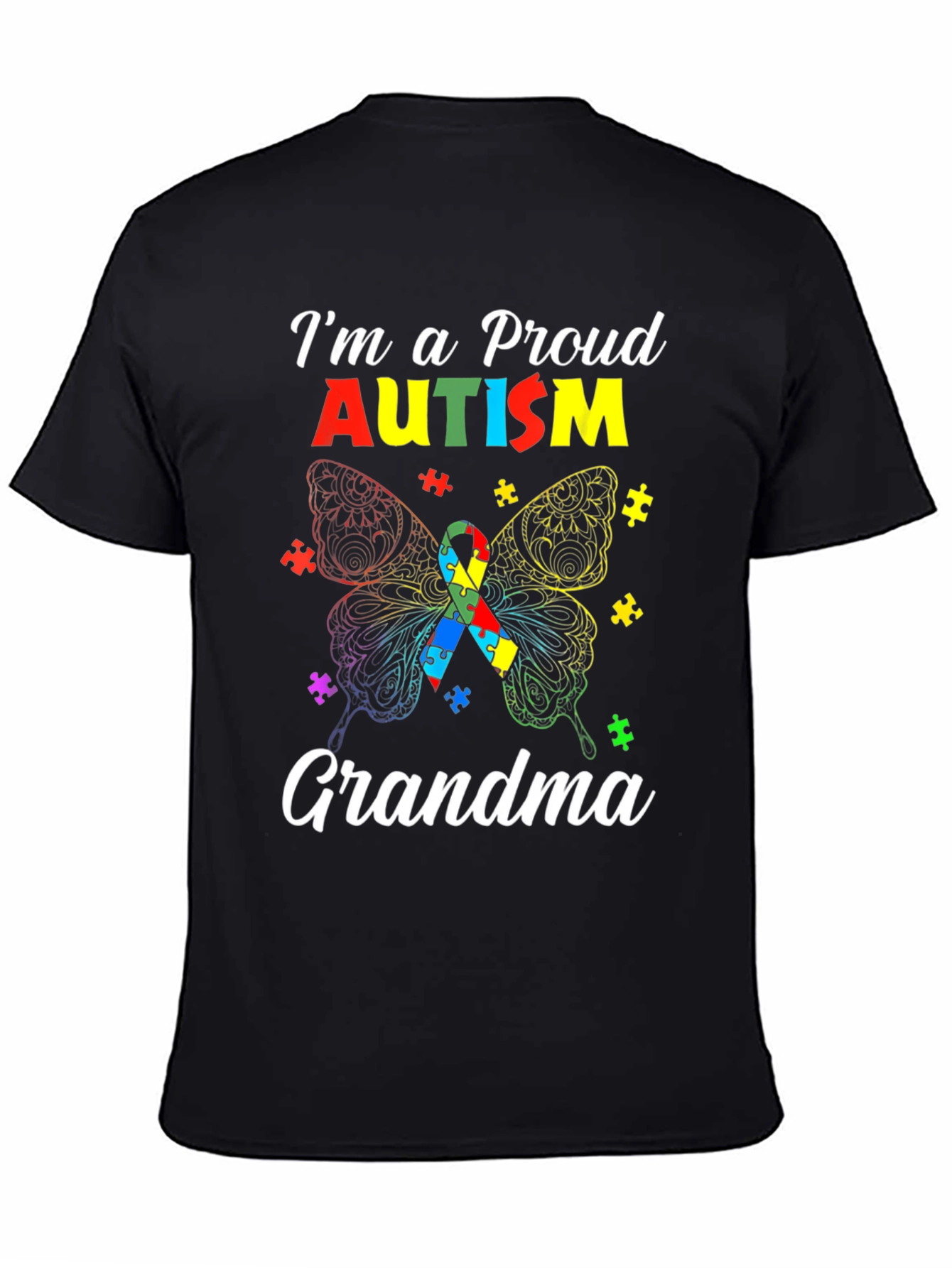 Proud Autism Grandma T-Shirt