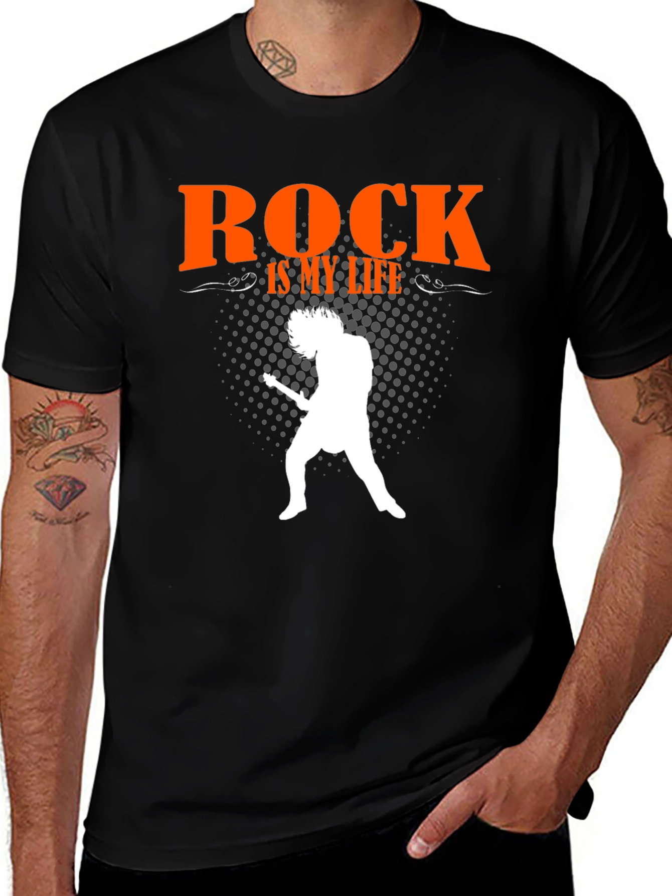 Rock Is My Life Graphic T-Shirt