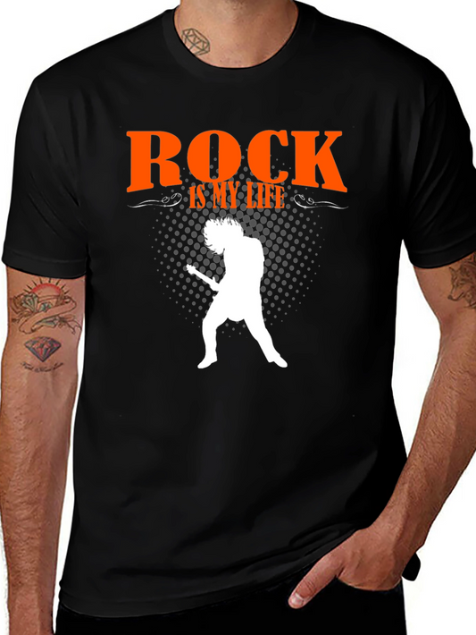 Rock Is My Life Graphic T-Shirt