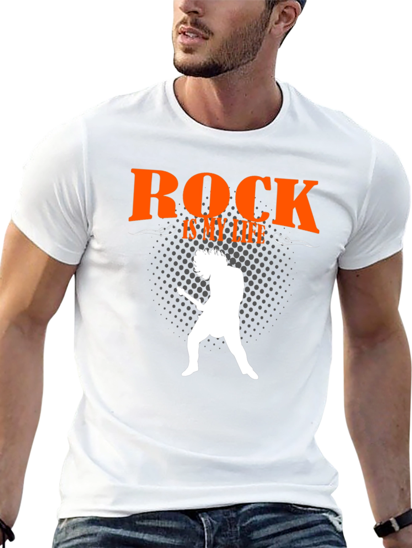 Rock Is My Life Graphic T-Shirt