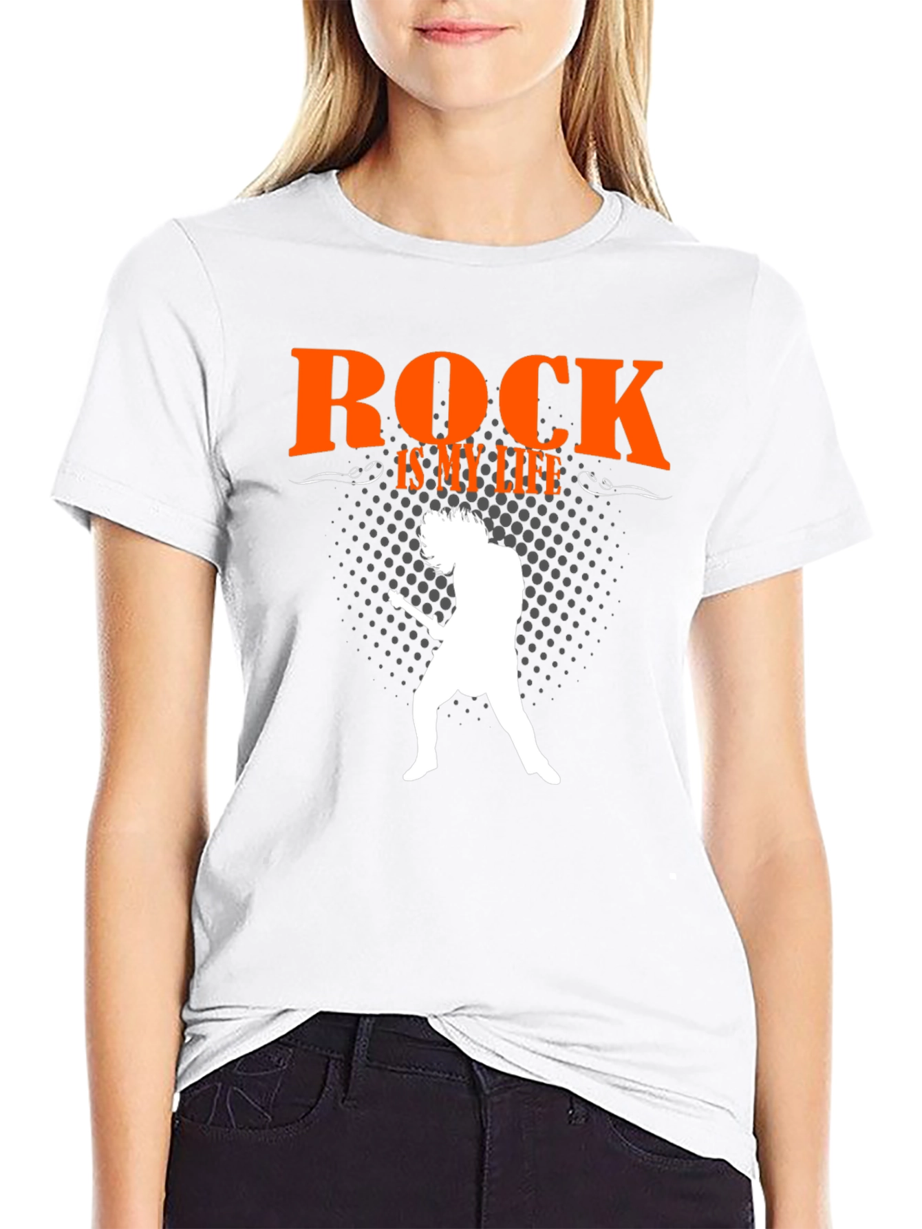 Rock Is My Life Graphic T-Shirt