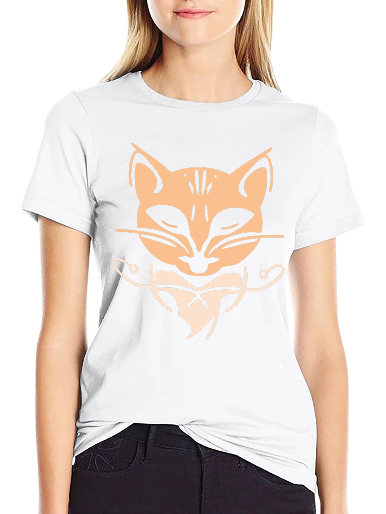 Cool Cat Graphic Tee - Black T-Shirt