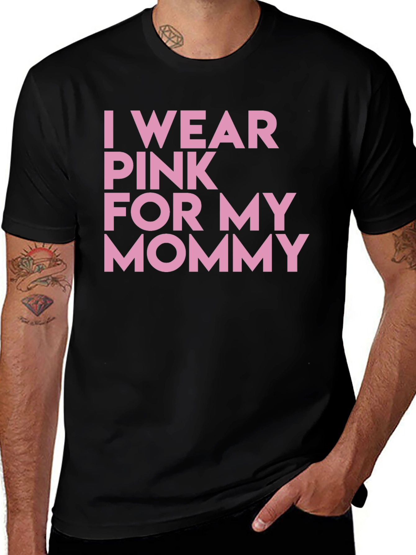 I Wear Pink For My Mommy T-Shirt