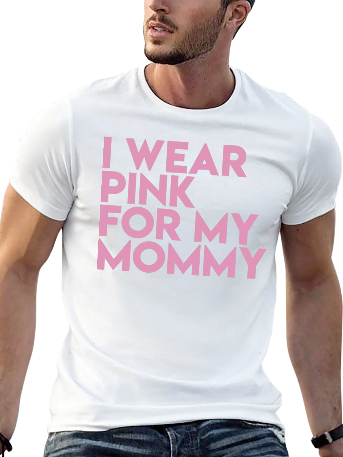 I Wear Pink For My Mommy T-Shirt