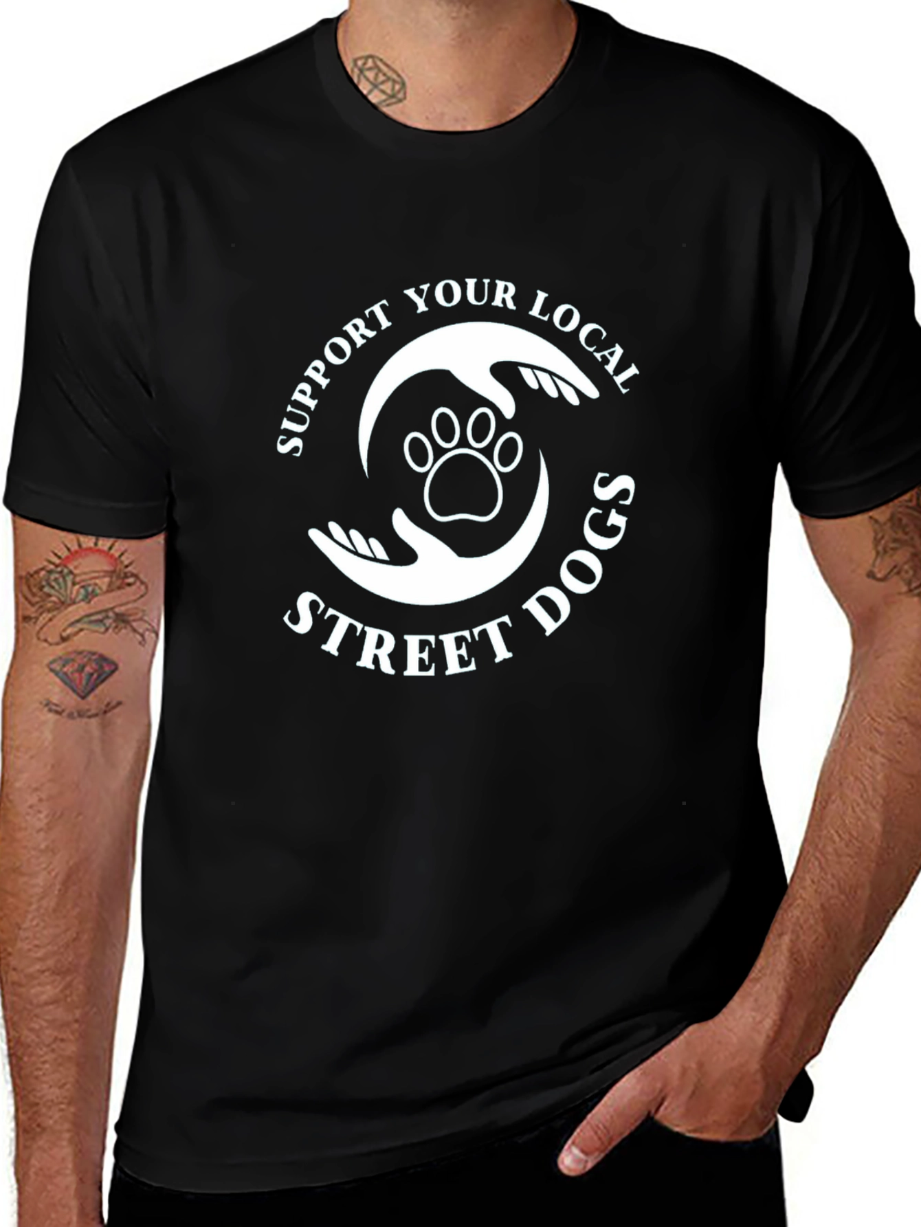 Support Local Street Dogs T-Shirt