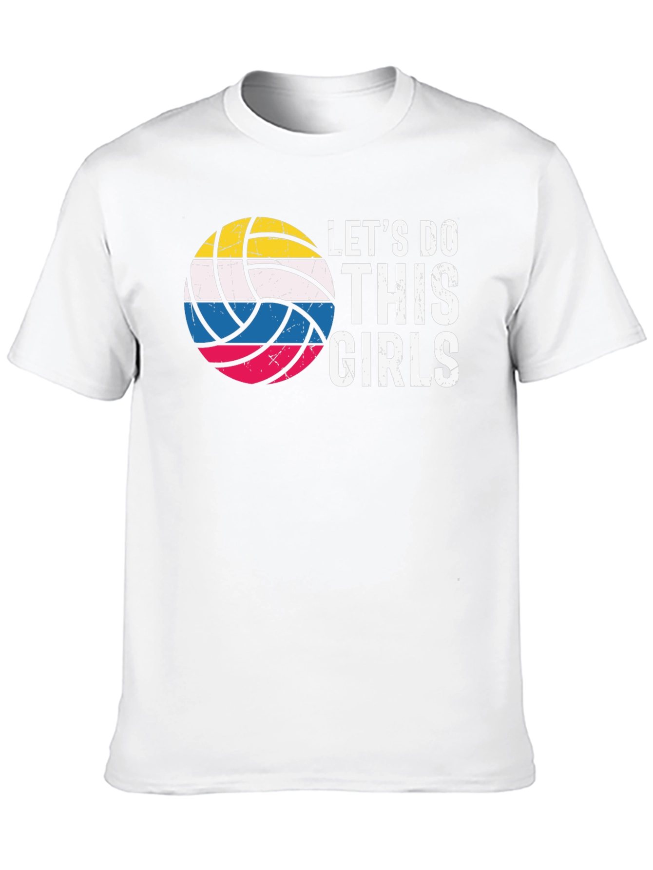 Lets Do This Girls Volleyball T-Shirt