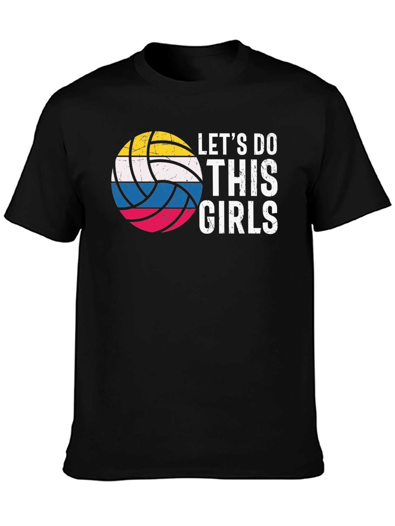 Lets Do This Girls Volleyball T-Shirt