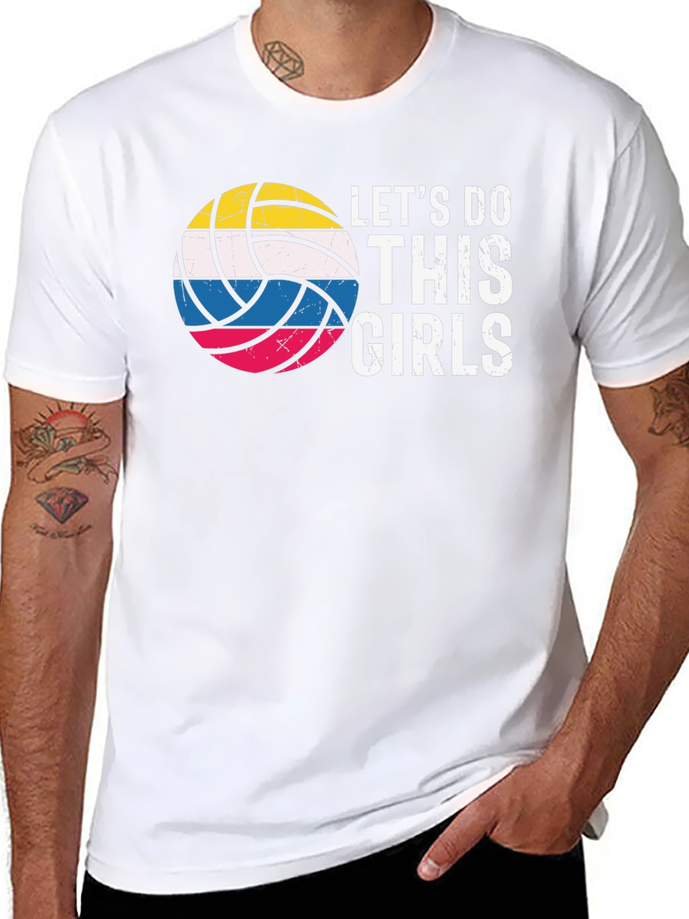 Lets Do This Girls Volleyball T-Shirt