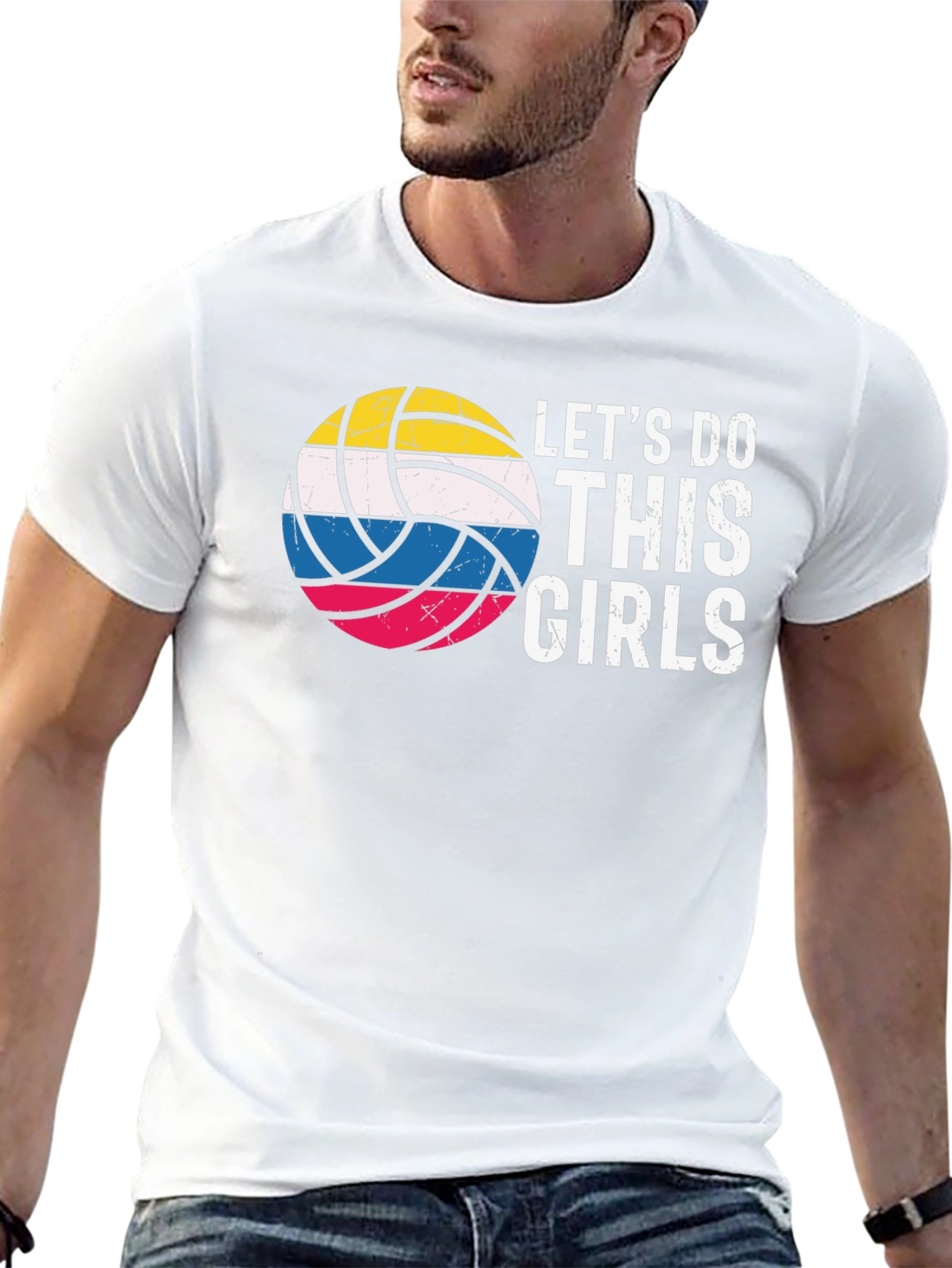 Lets Do This Girls Volleyball T-Shirt
